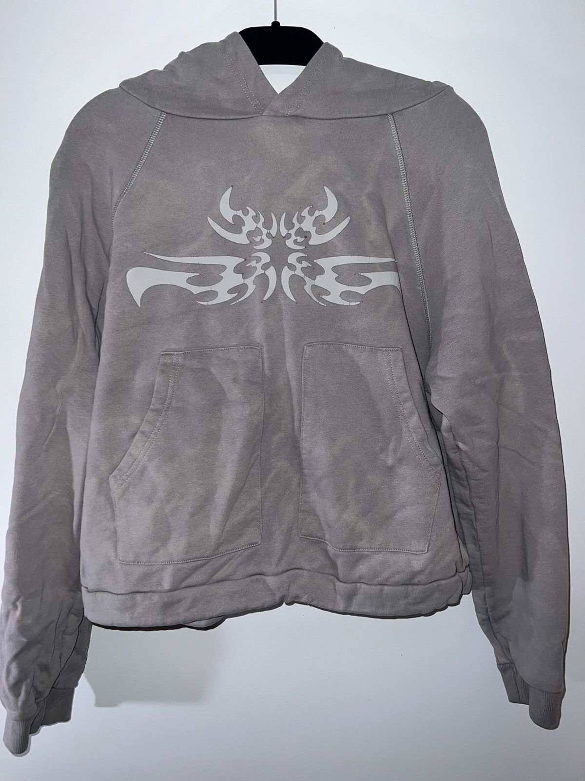 Designer × Japanese Brand umainferno grey hoodie Size US M / EU 48-50 / 2 - 3 Thumbnail