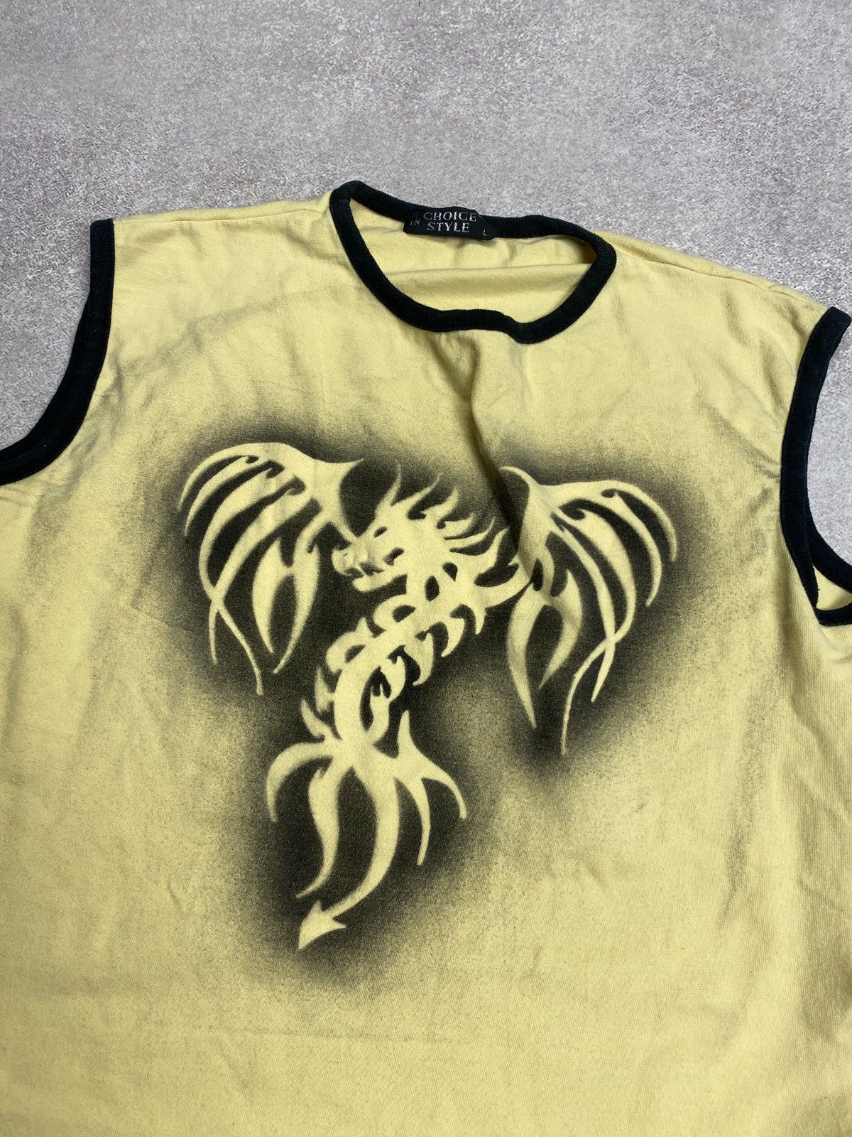 Tribal Streetwear Tribal Y2K Dragon Tank Top Shirt Size US S / EU 44-46 / 1 - 2 Thumbnail