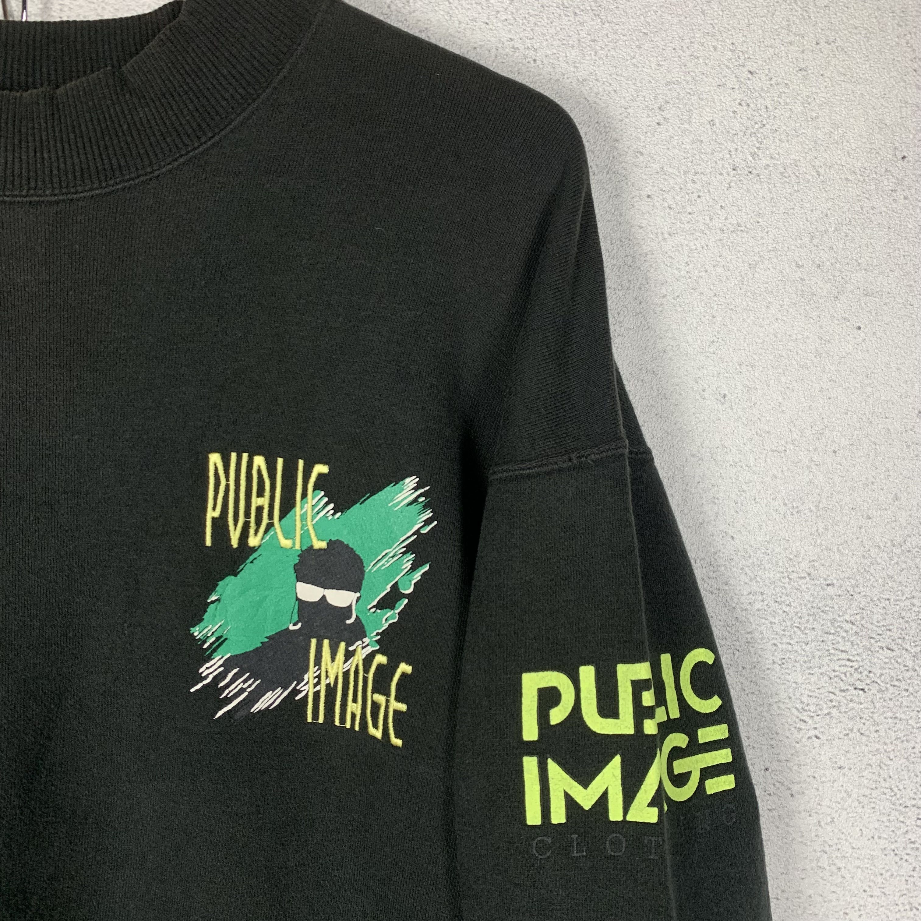 Japanese Brand Vintage Public Image Clothing Sweatshirt Longsleeve Size US M / EU 48-50 / 2 - 4 Thumbnail