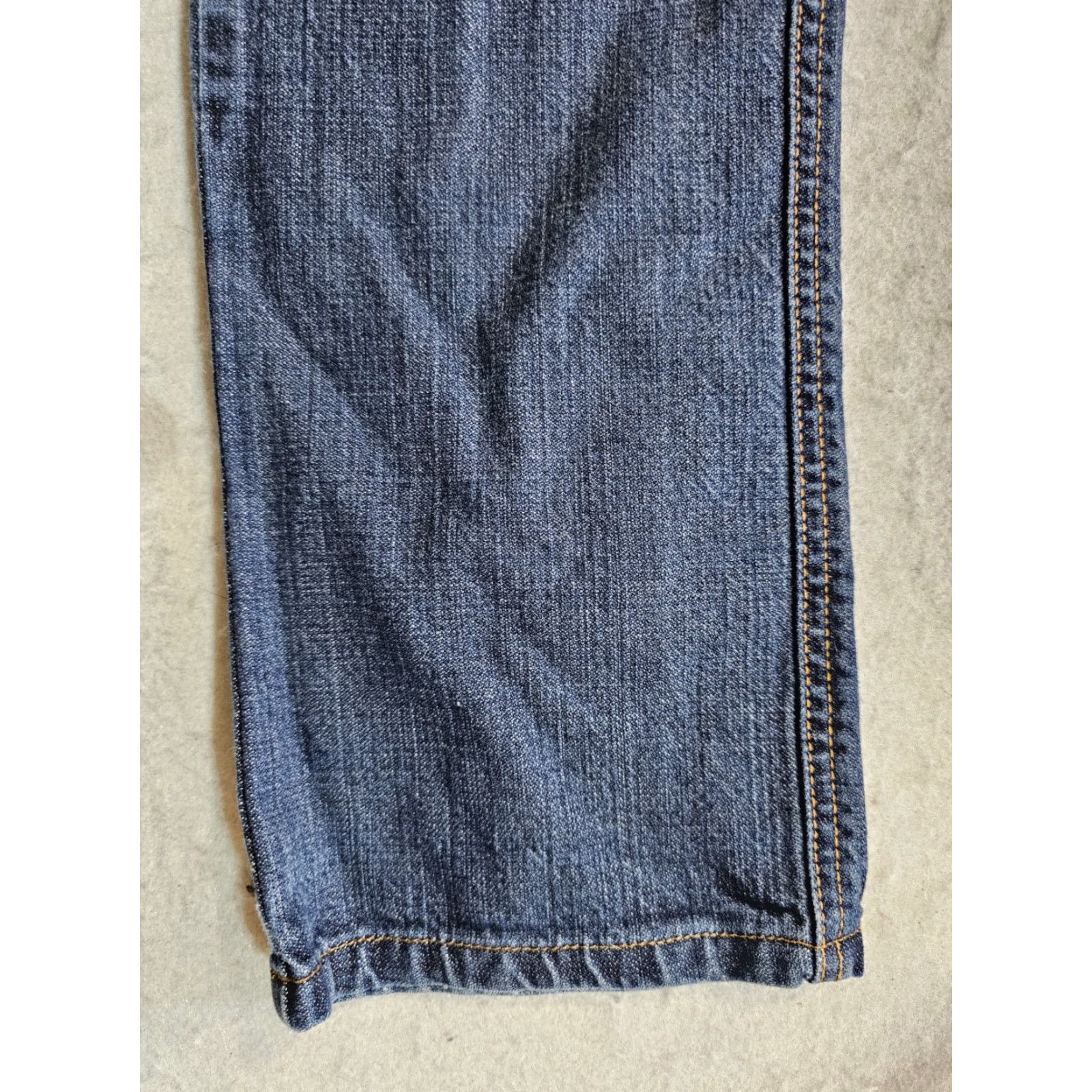 Nudie Jeans Nudie Jeans Slim Jim Straight Jeans Men 34x32 Slimming Raw Denim Blue 90s Mens Size US 32 / EU 48 - 7 Thumbnail