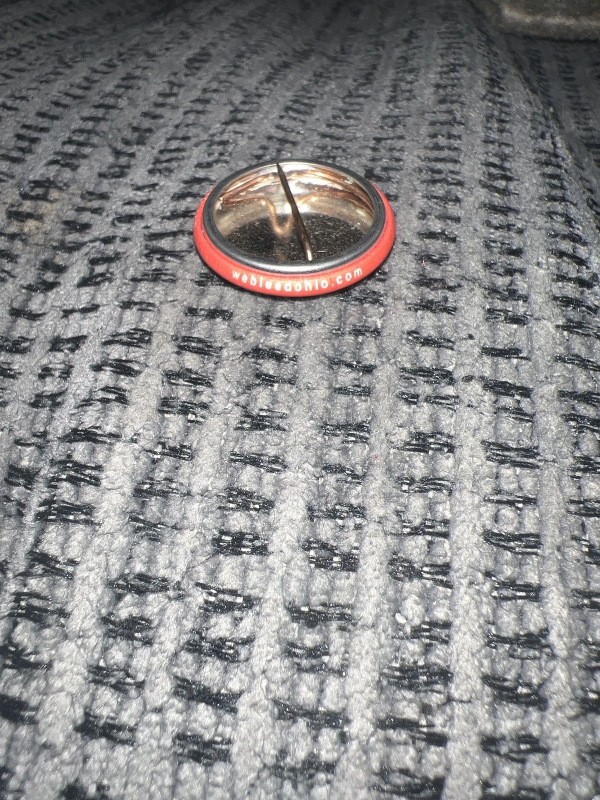 Hypebeast We Bleed Ohio Hand Printed Apparel Pin Size ONE SIZE - 3 Thumbnail