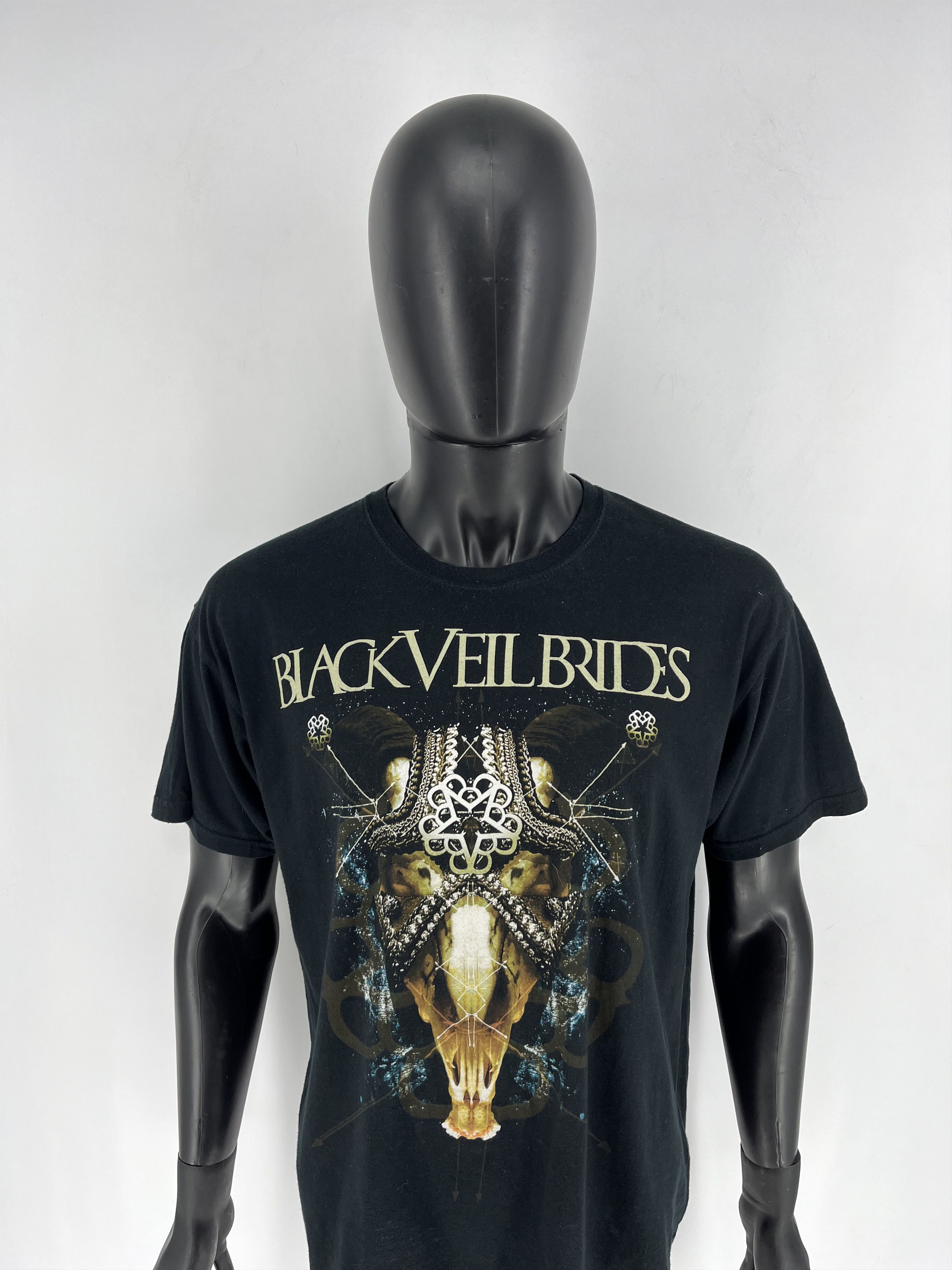 Band Tees × Vintage Vintage Y2K Black Veil Brides Band Tee Shirt Merchandise Size US XL / EU 56 / 4 - 6 Thumbnail