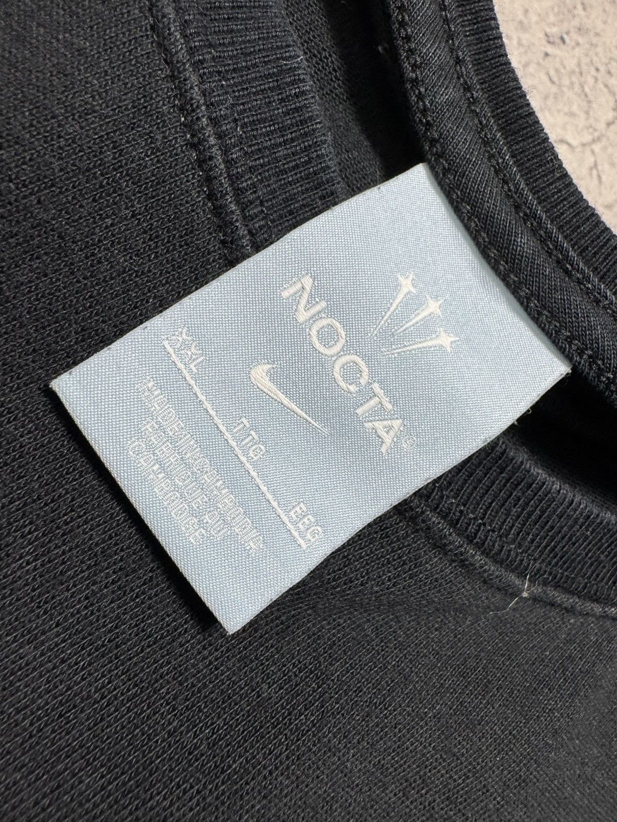 NOCTA × Nike Nike x Nocta Big Logo T-Shirt Size XXL Black Size US XXL / EU 58 / 5 - 5 Thumbnail