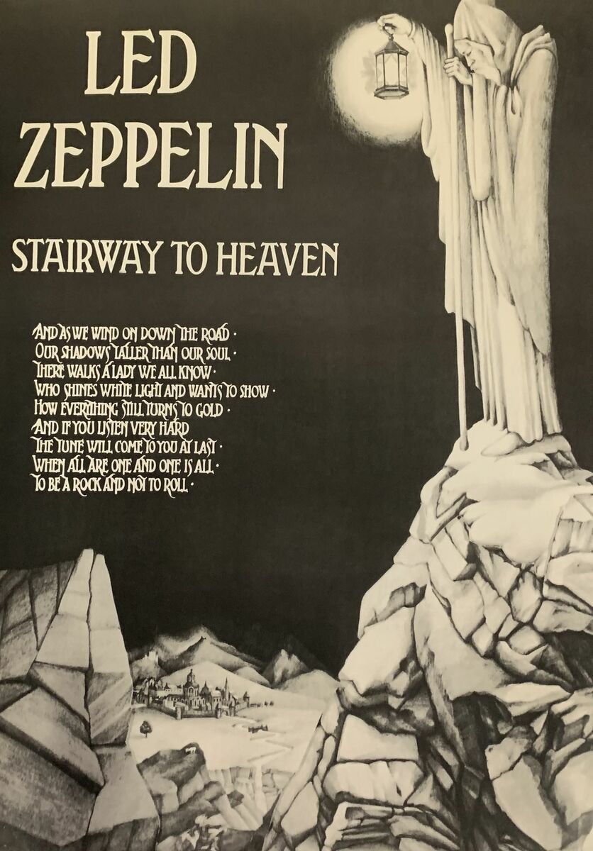 Needles Rebuilt Led Zeppelin IV t-shirt Size US S / EU 44-46 / 1 - 6 Thumbnail
