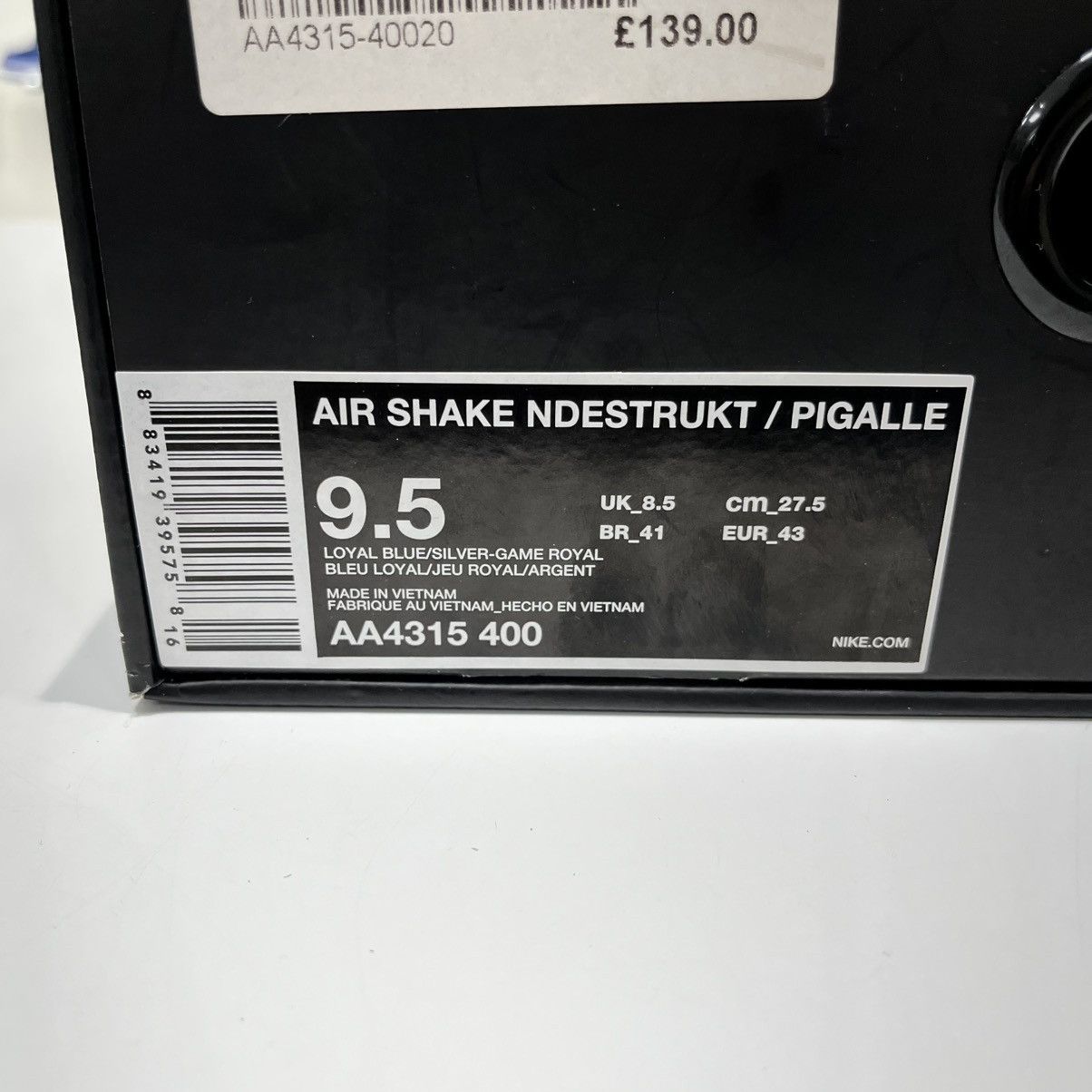 Nike Nike Air Shake NDestrukt Pigalle Blue Size US 9.5 / EU 42-43 - 13 Thumbnail