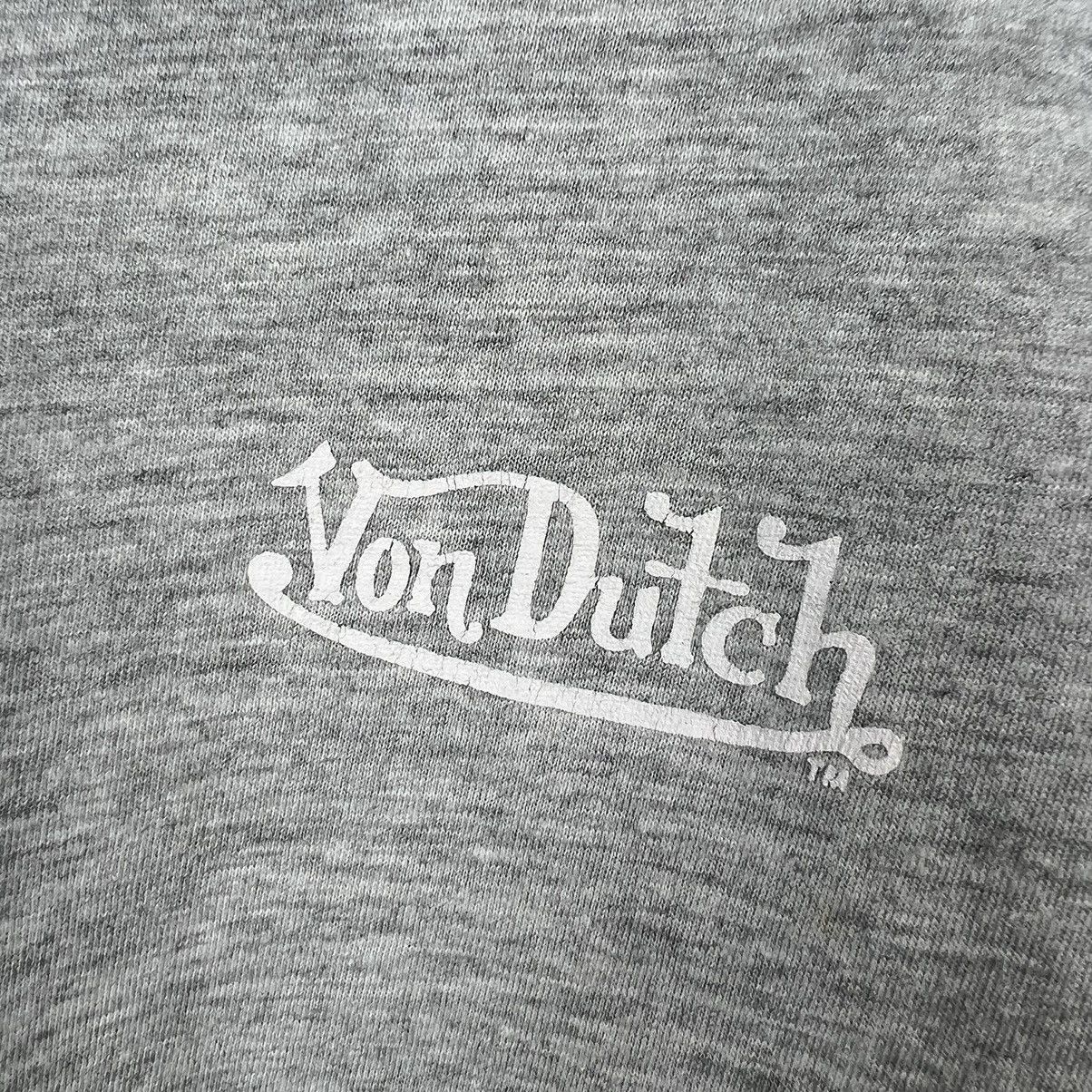 Von Dutch Von Dutch Vintage Size XL Gray Tee Size US XL / EU 56 / 4 - 4 Thumbnail