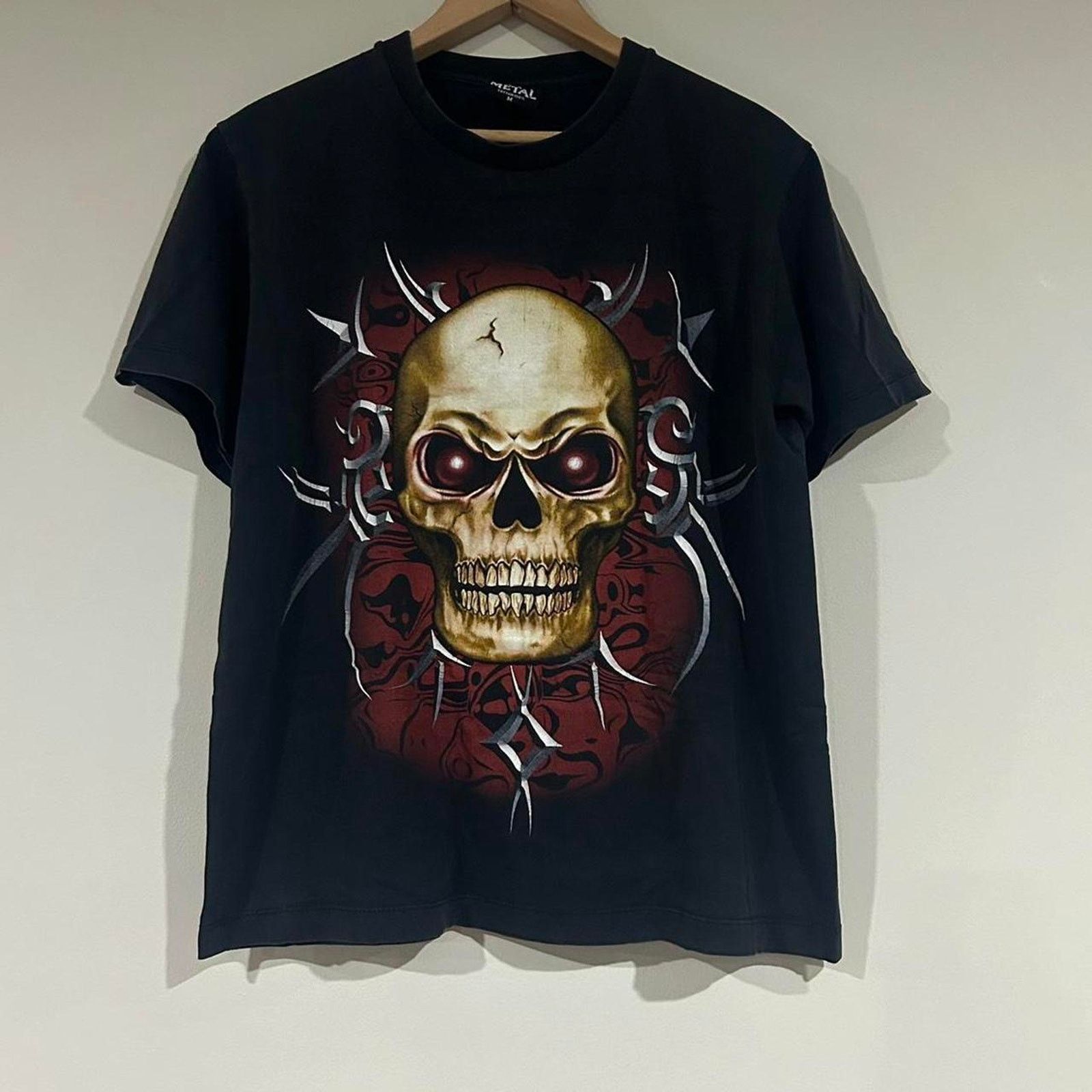 Other Y2K Heavy Metal Skull Tee Shirt Size US M / EU 48-50 / 2 - 1 Thumbnail