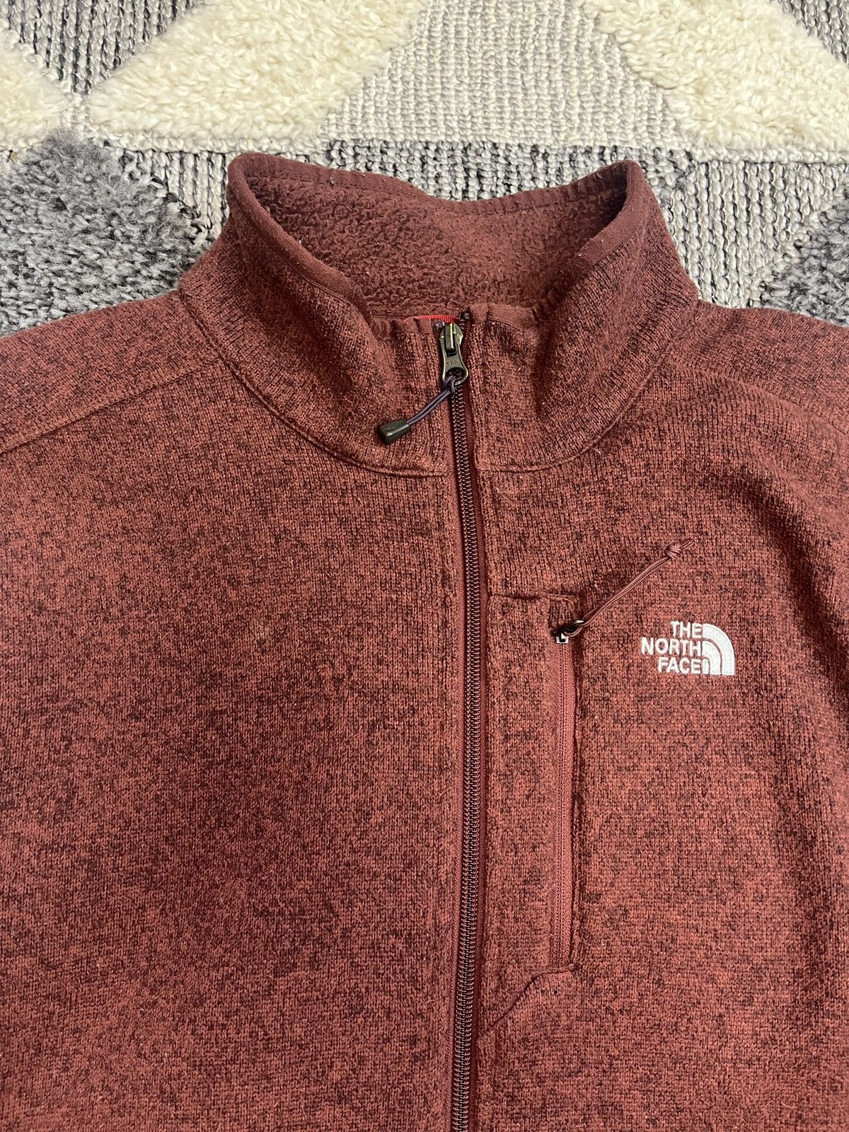 The North Face × Vintage The North Face Vintage Zip Jacket Sweatshirt Size US L / EU 52-54 / 3 - 2 Thumbnail
