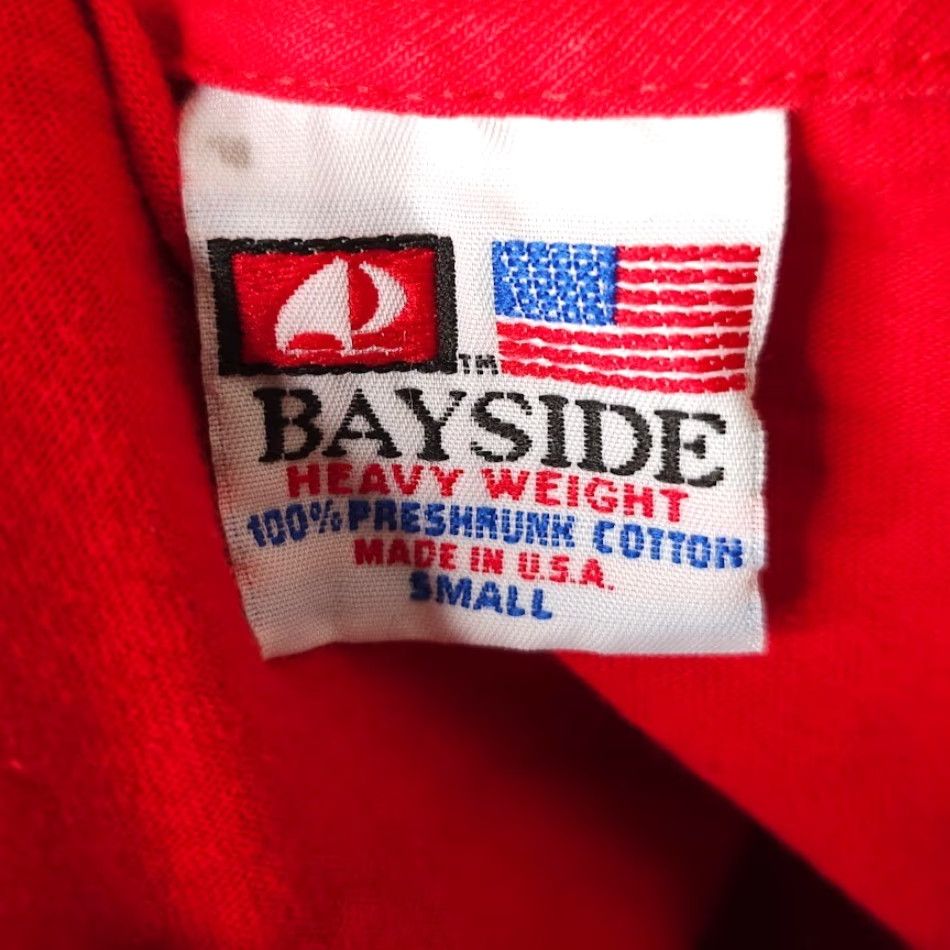 Vintage Bayside T Shirt Mens Small Red 2018 Sasquatch Pacific Northwest Lineman Rodeo USA Size US S / EU 44-46 / 1 - 7 Thumbnail