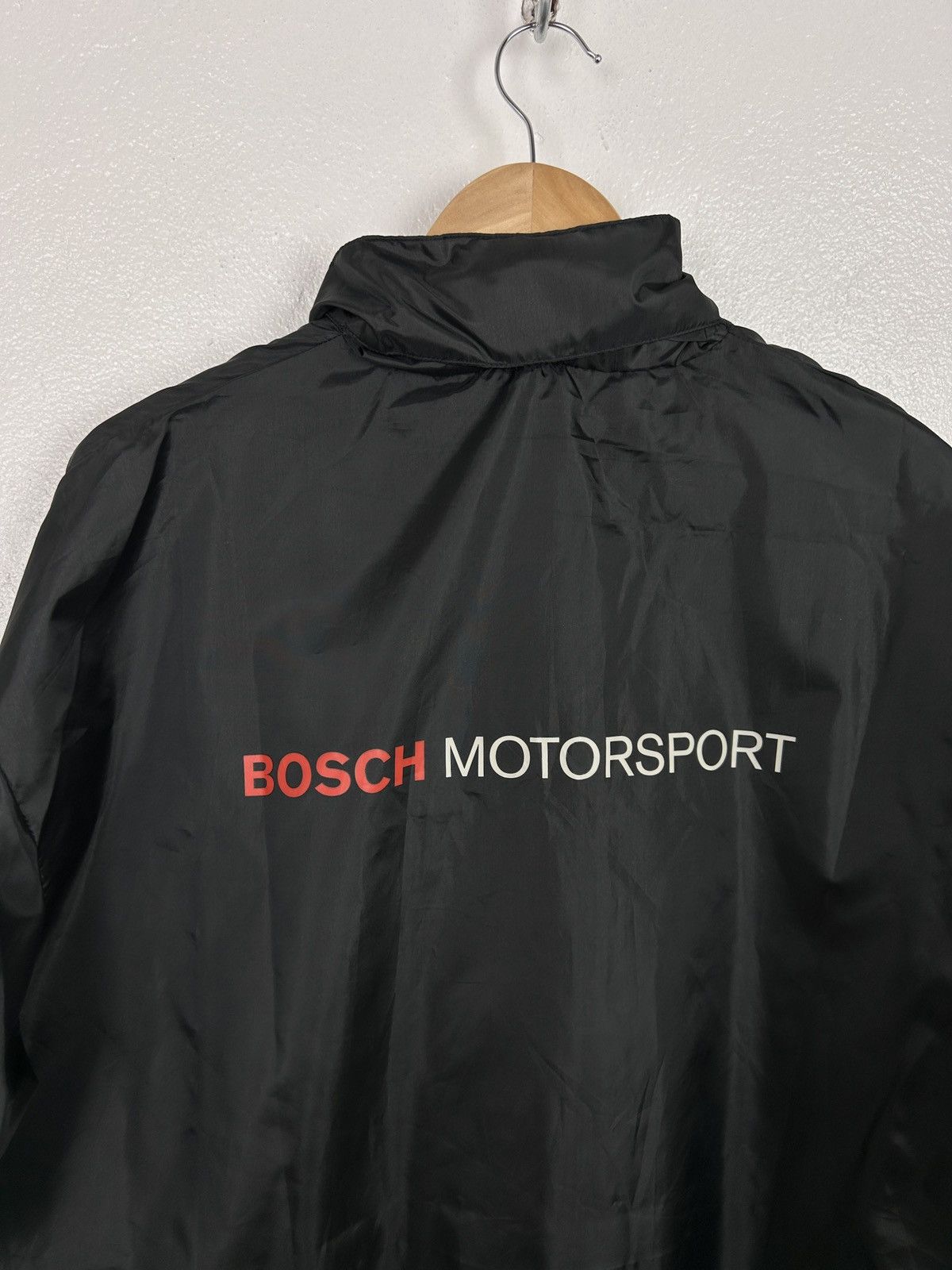 Mercedes-Benz Vintage Bosch Motorsport Mercedes Racing Jacket In Black Size US XL / EU 56 / 4 - 6 Thumbnail