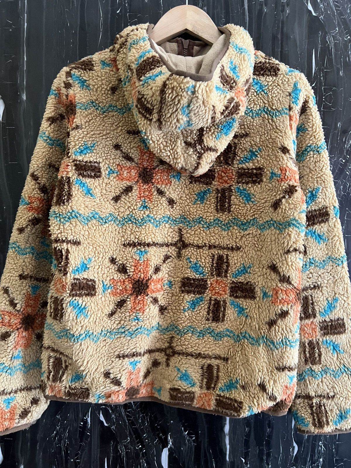 Japanese Brand Rodeo Crowns Navajo Fleece Jacket – Tribal Pattern Size US M / EU 48-50 / 2 - 2 Thumbnail