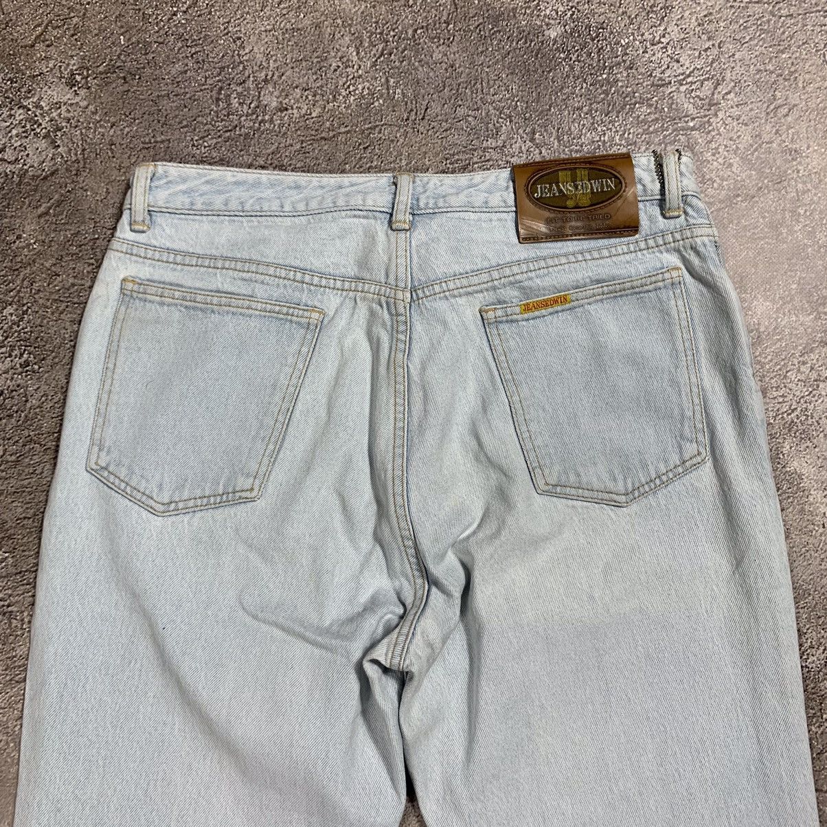 Vintage Vintage 90s Edwin Light Wash Baggy Jeans Archive Japanese 36 Size US 36 / EU 52 - 6 Thumbnail