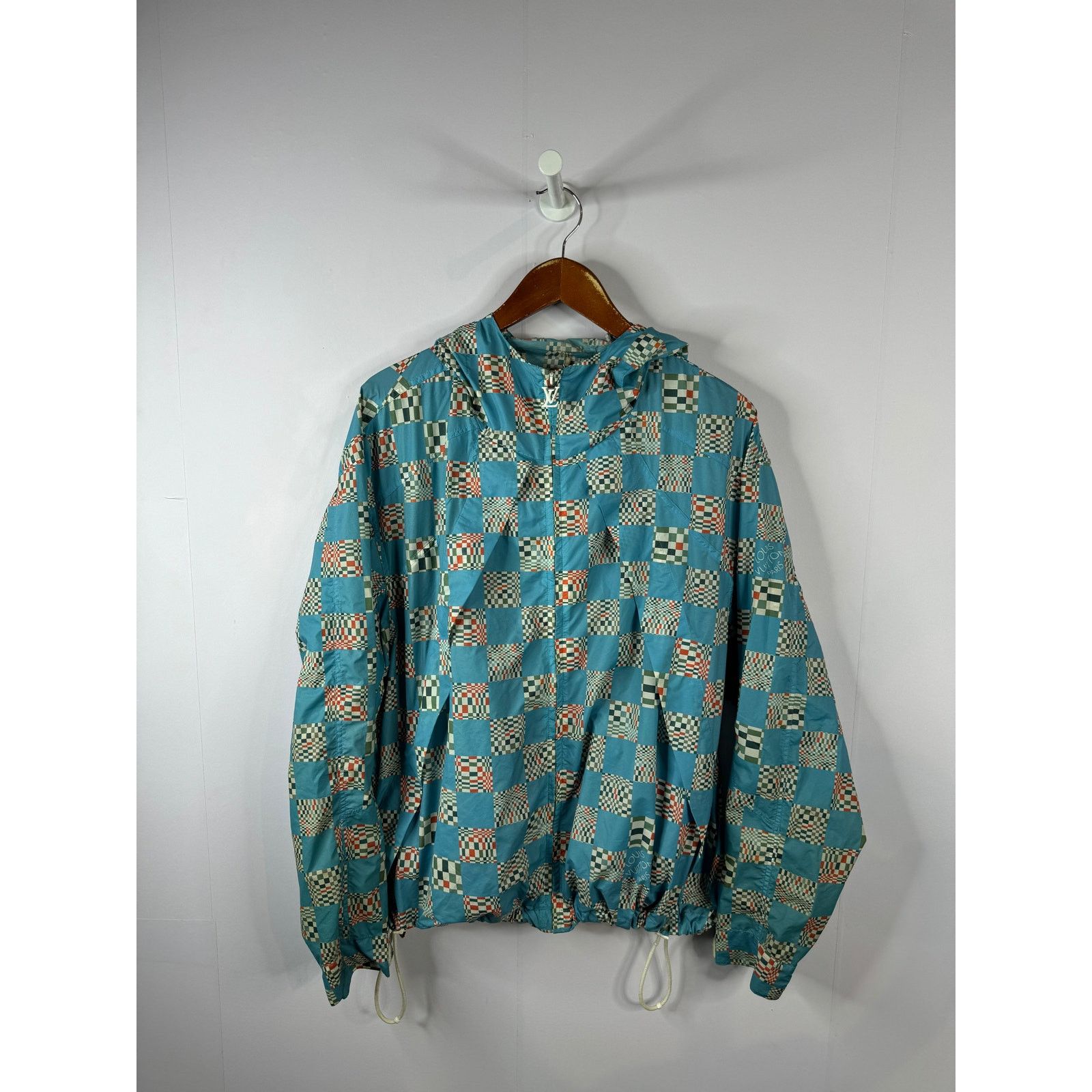 Louis Vuitton LV Damier Multicolored Jacket Used 46 (XXL) Size US XXL / EU 58 / 5 - 1 Thumbnail