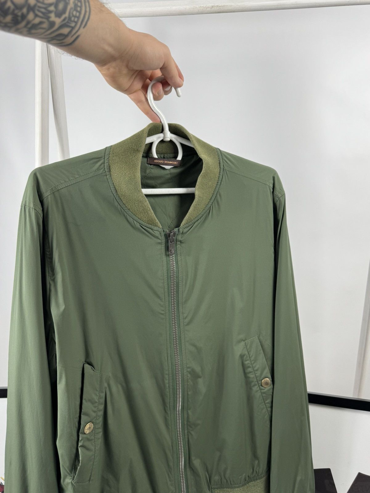 Adolfo Dominguez Rare Adolfo Dominguez Bomber Size US L / EU 52-54 / 3 - 6 Thumbnail