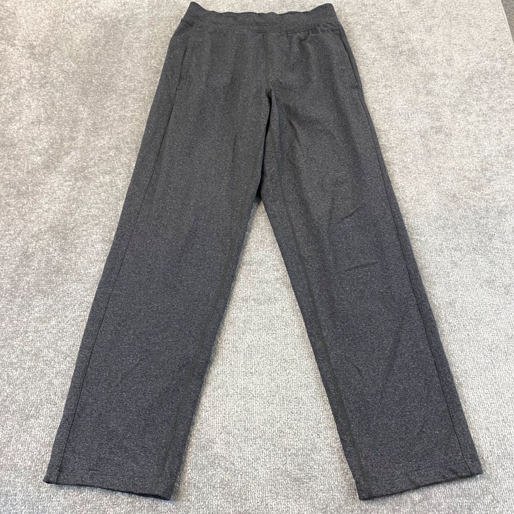Lululemon Lululemon Pants Mens Small 26x31 Dark Gray Athleisure Workout Drawstring Pull Size US 29 - 3 Thumbnail
