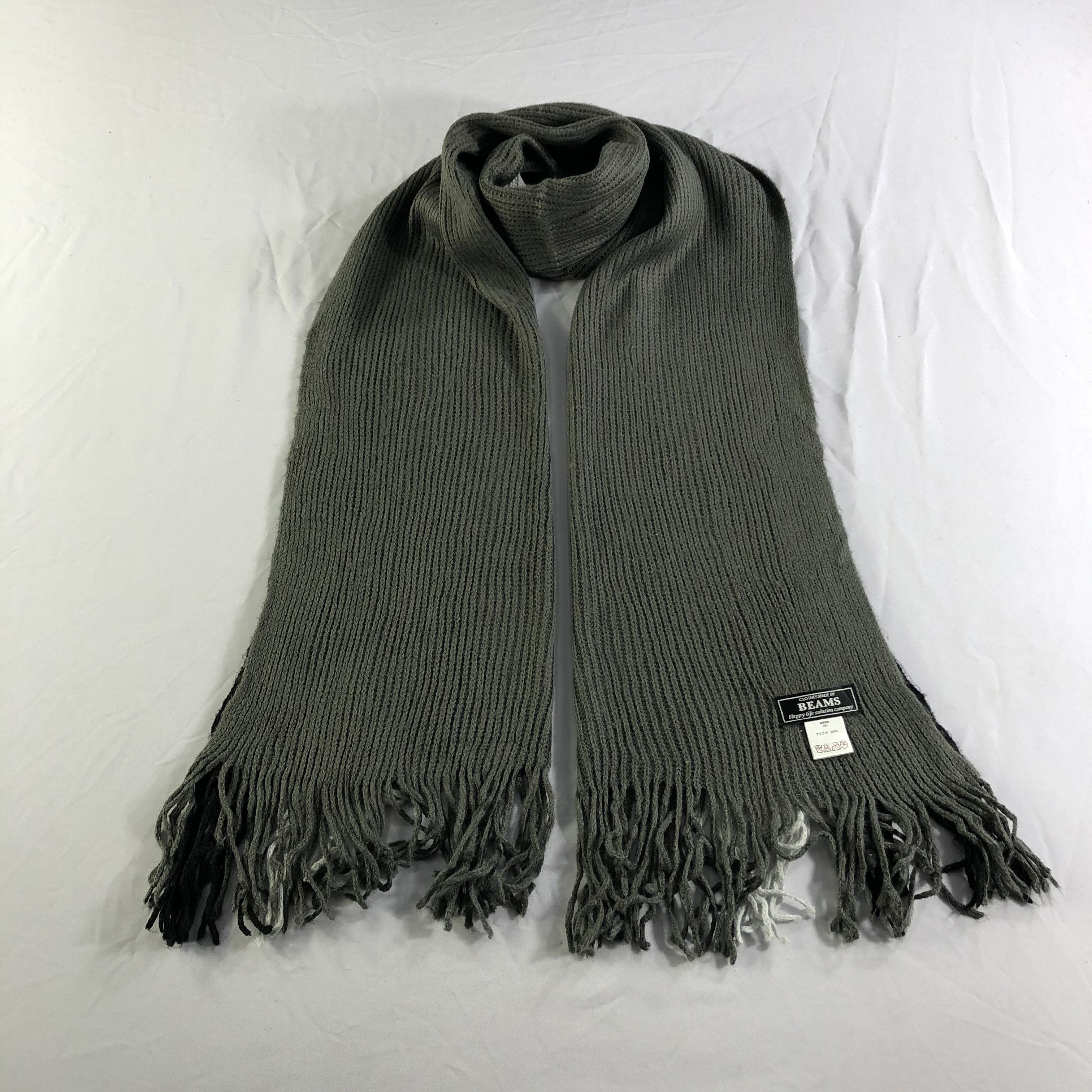 Beams Plus Beams Knit Scarf Muffler Neckwear V2557 Size ONE SIZE - 1 Thumbnail