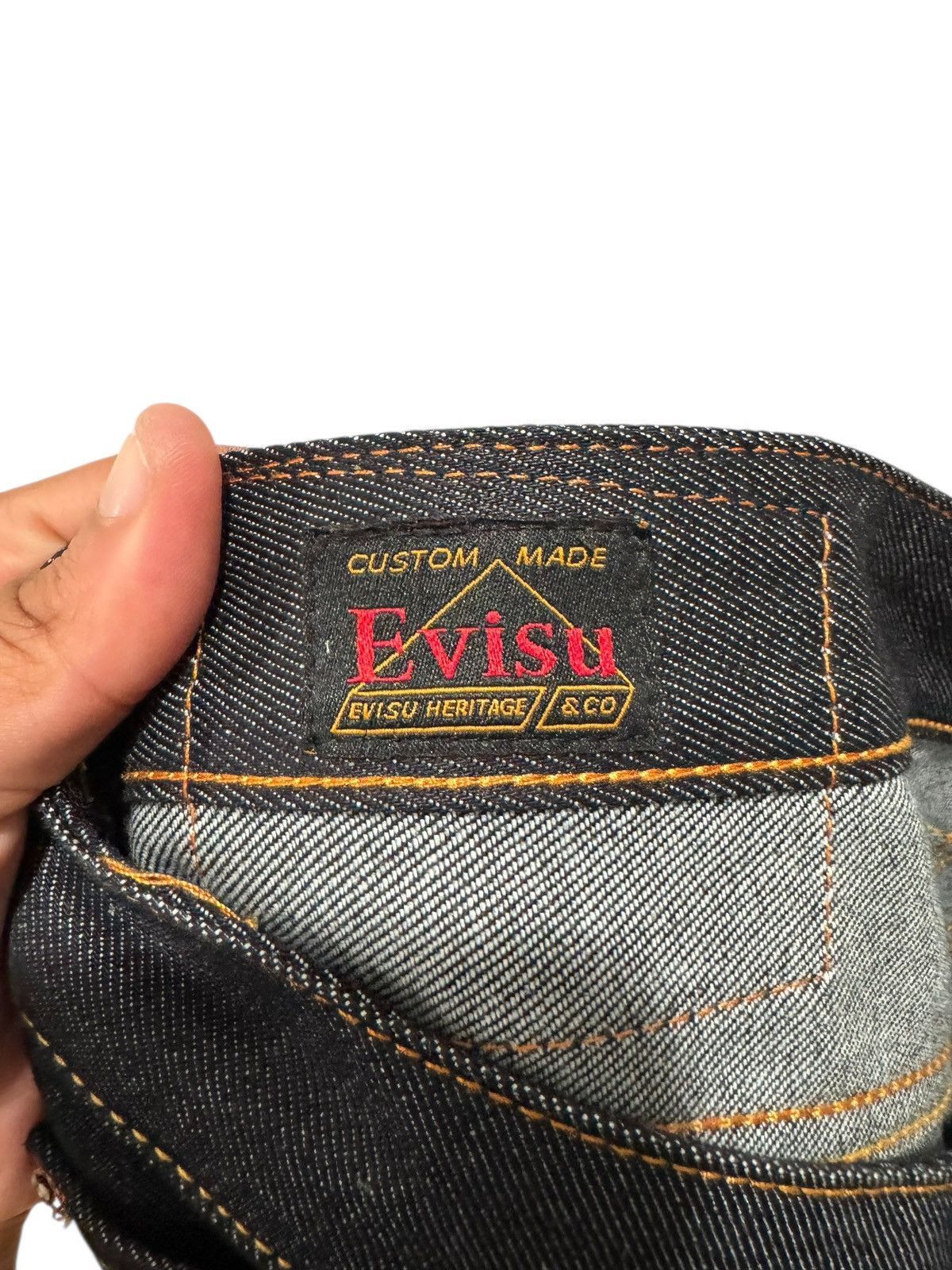 Evisu × Playboi Carti Evisu x Opium Complexcon Exclusive Jeans Selvedge Size US 33 - 12 Thumbnail