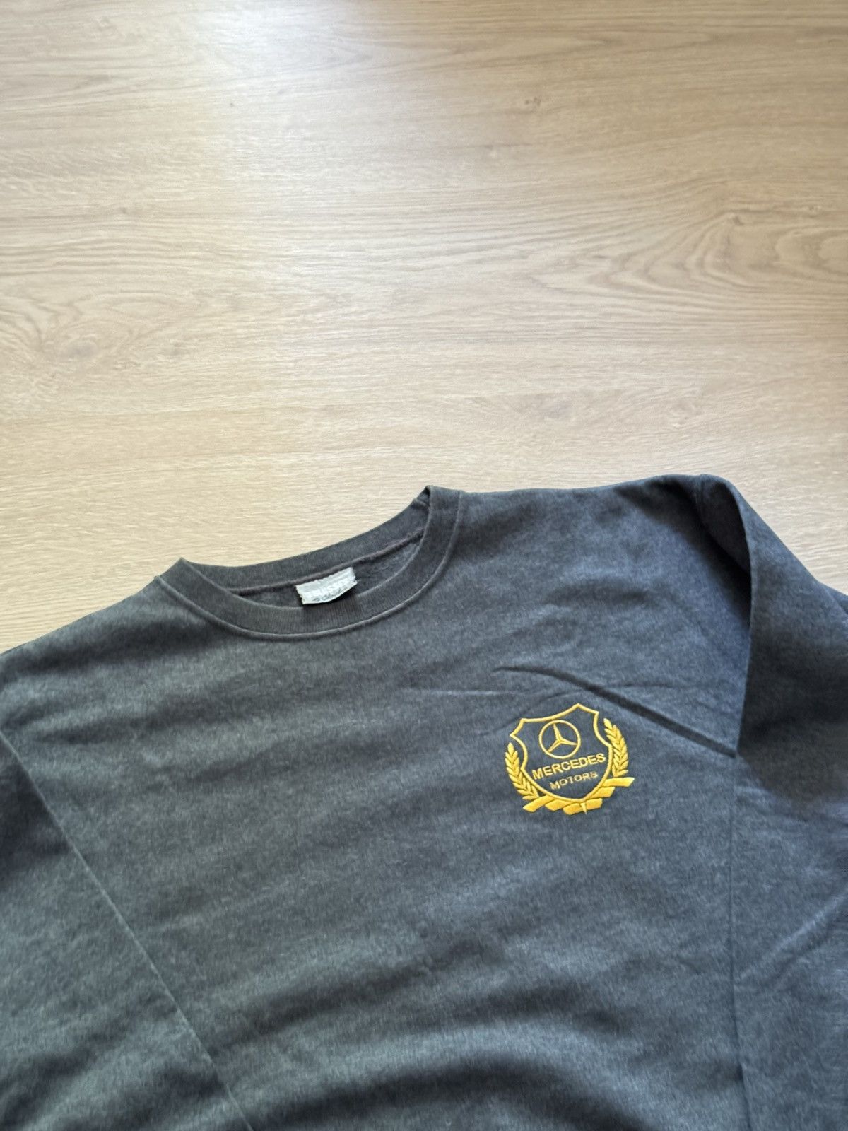 Mercedes-Benz Vintage 00’s Mercedes Benz Motors y2k Racing Sweatshirt Size US M / EU 48-50 / 2 - 2 Thumbnail