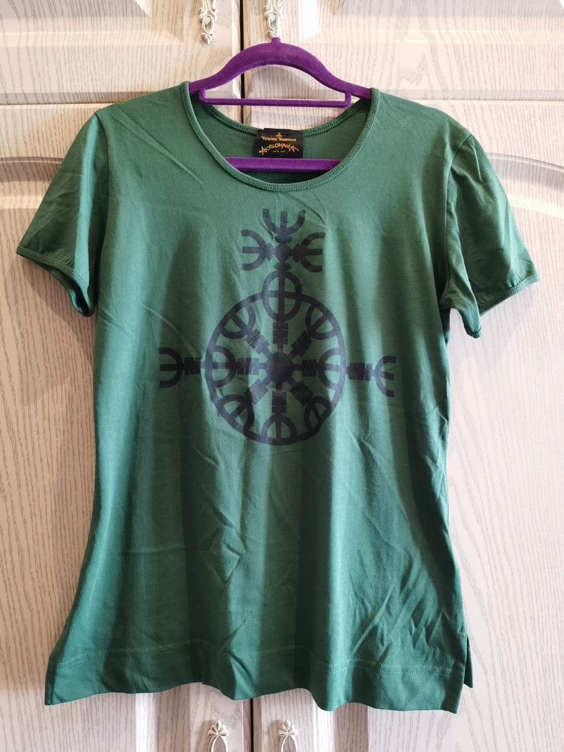 Vivienne Westwood Vivienne Westwood Green Short Sleeve T-shirt - dmc Size US L / EU 52-54 / 3 - 1 Thumbnail