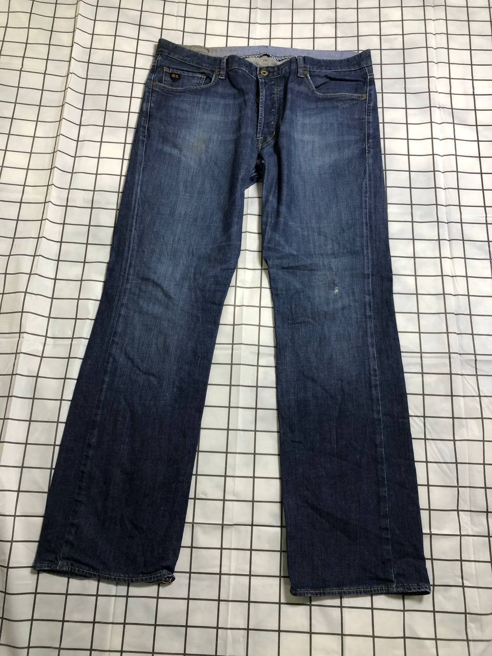 Polo Ralph Lauren Polo Ralph Lauren Denim Jeans: High Waisted Distressed Blue Size US 36 / EU 52 - 1 Thumbnail