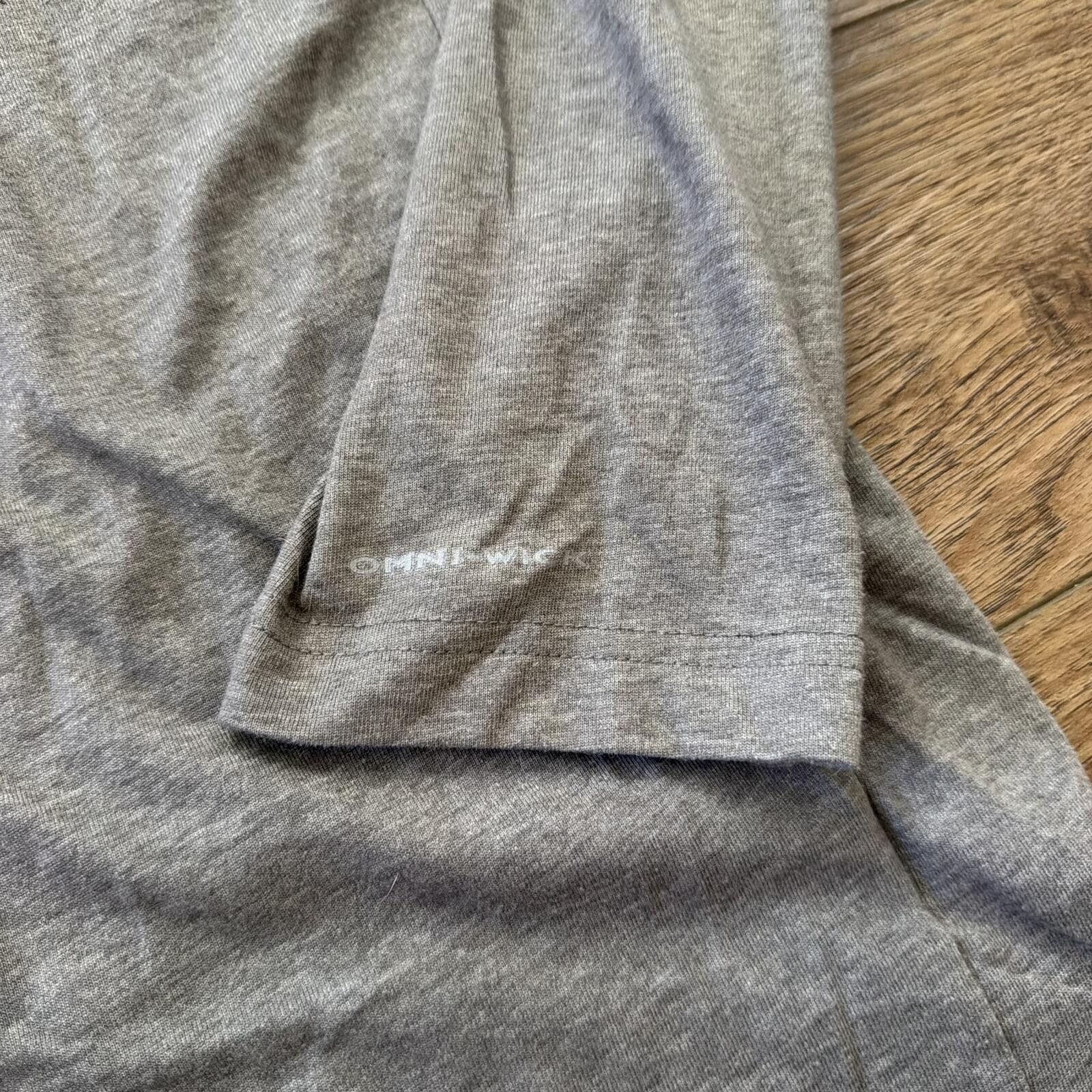 Columbia Columbia Henley Grey Long Sleeve Shirt Omni-Wick Size US XL / EU 56 / 4 - 4 Thumbnail