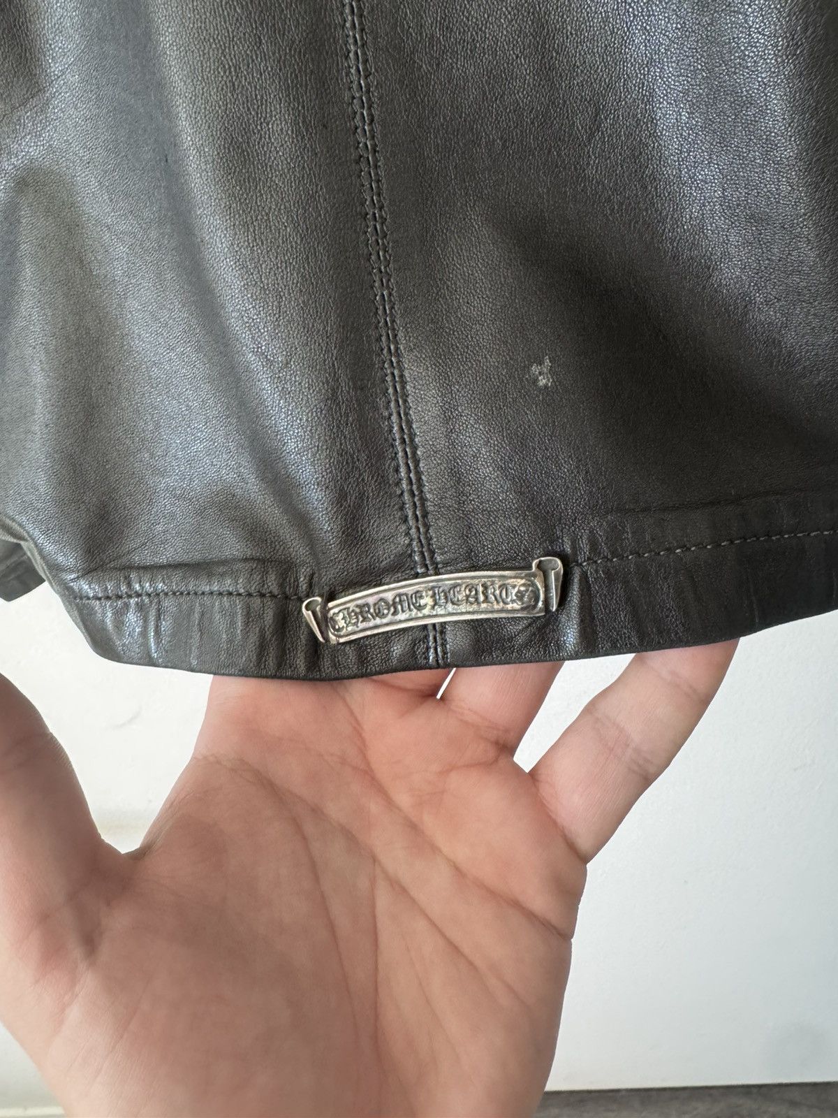 Chrome Hearts Chrome Hearts Leather Jacket Size US L / EU 52-54 / 3 - 5 Thumbnail