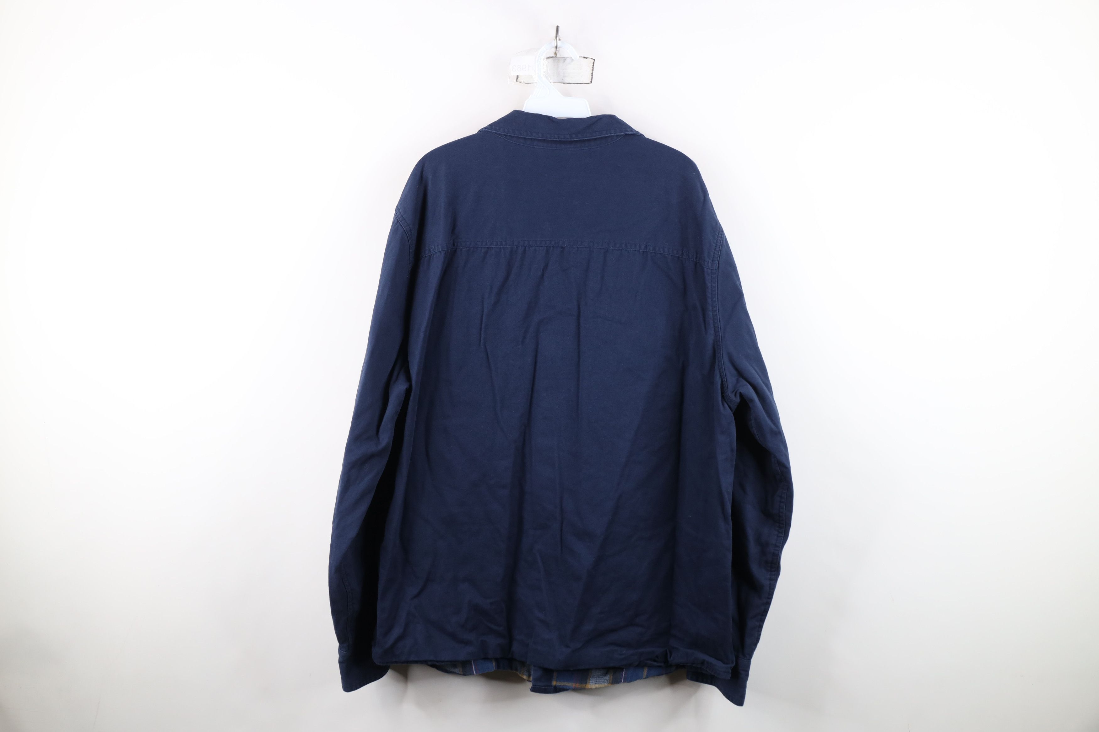Eddie Bauer Vintage Y2K Eddie Bauer Lined Button Shirt Jacket Jac Shirt Size US XL / EU 56 / 4 - 11 Thumbnail