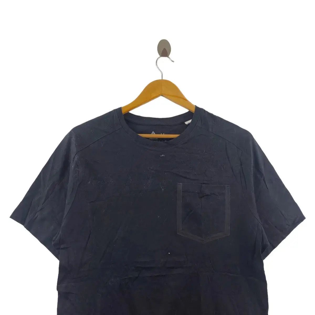 Reebok REEBOK ENGLAND Minimalist Logo Black Pocket Tee Shirt Top Size US M / EU 48-50 / 2 - 2 Thumbnail