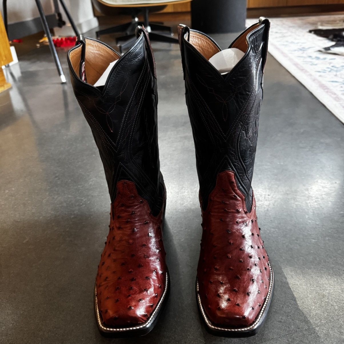 Other Mens Ostrich cowboy boots Size US 9 / EU 42 - 2 Thumbnail