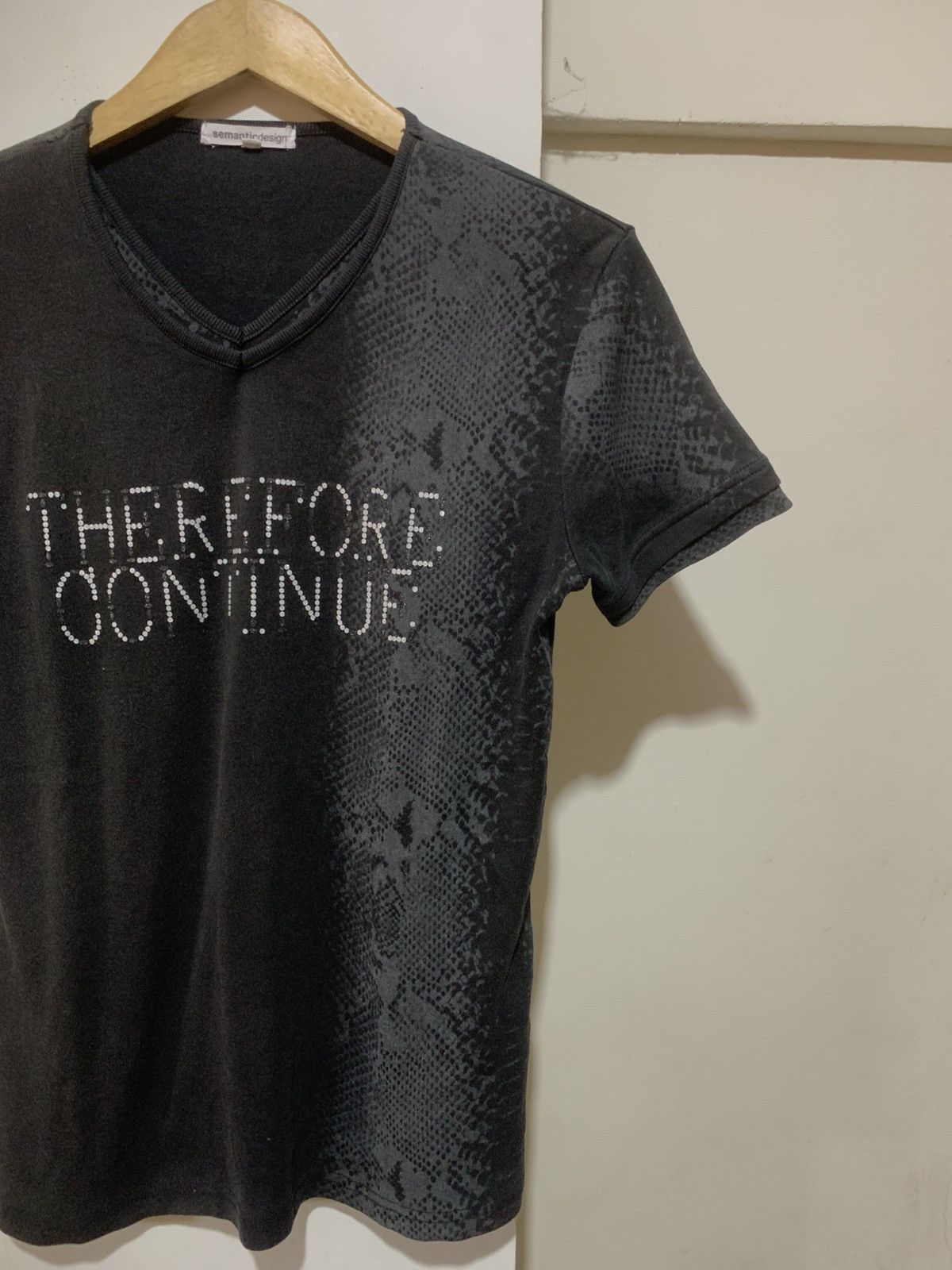 Hysteric Glamour × Mastermind Japan Japanese Double Layer Semantic Snakeskin Tee Shirt Size US M / EU 48-50 / 2 - 7 Thumbnail