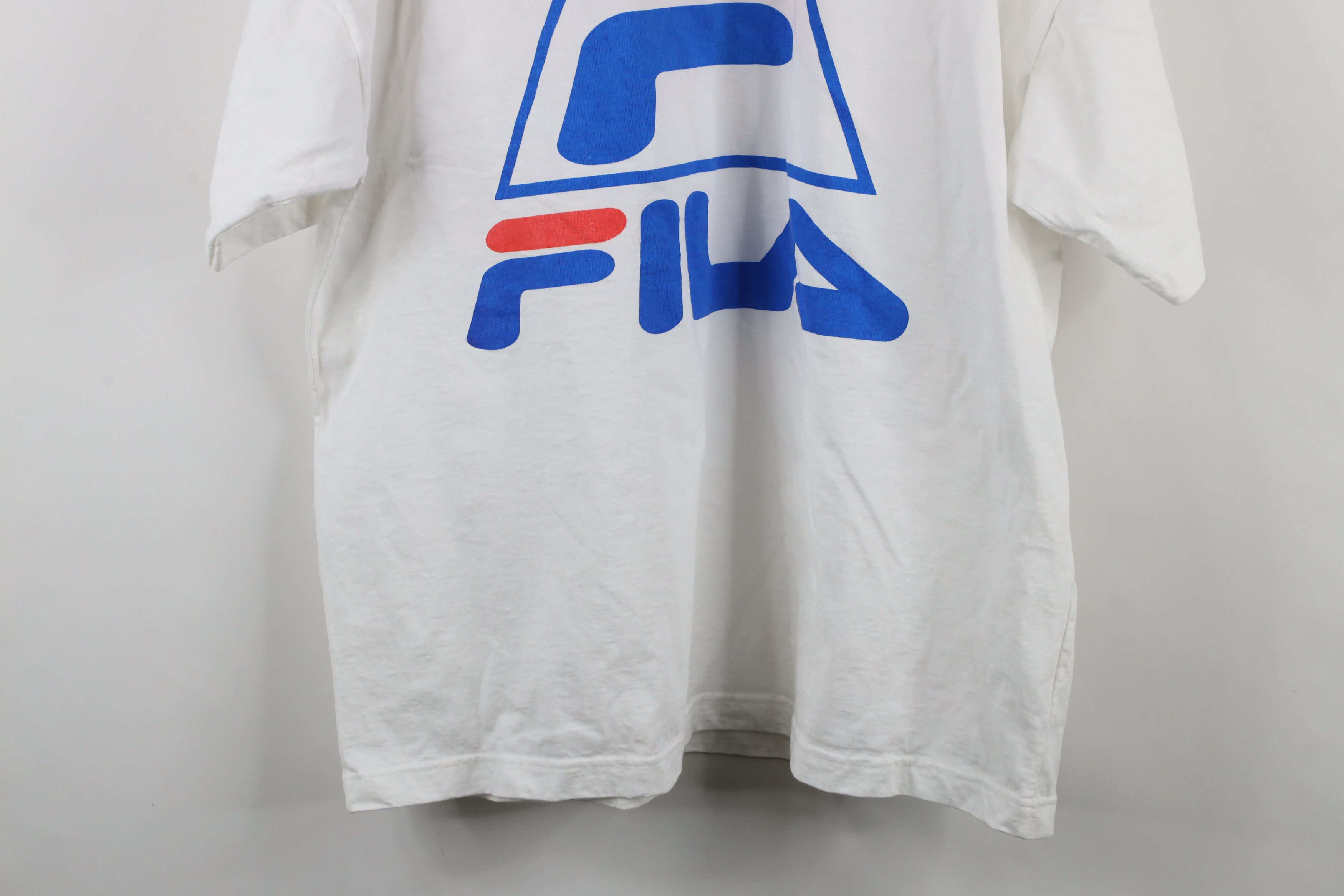 Fila × Vintage Vintage 90s FILA Basketball Detroit Pistons Jersey T-Shirt Size US XL / EU 56 / 4 - 9 Thumbnail