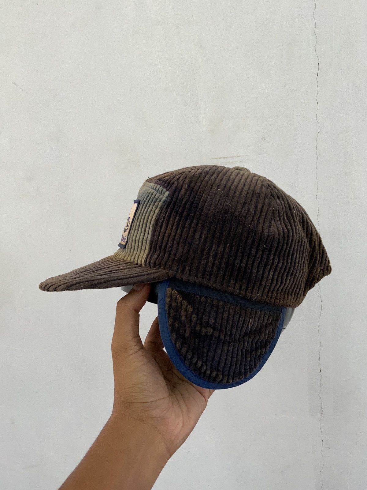Ellesse Vintage Ellesse Rusty Fade Spellout Ski Hat Size ONE SIZE - 3 Thumbnail