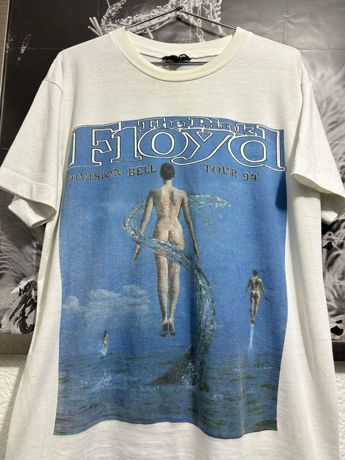 Vintage 1994 Pink Floyd Division Bell Mexico Tour Size US L / EU 52-54 / 3 - 2 Thumbnail