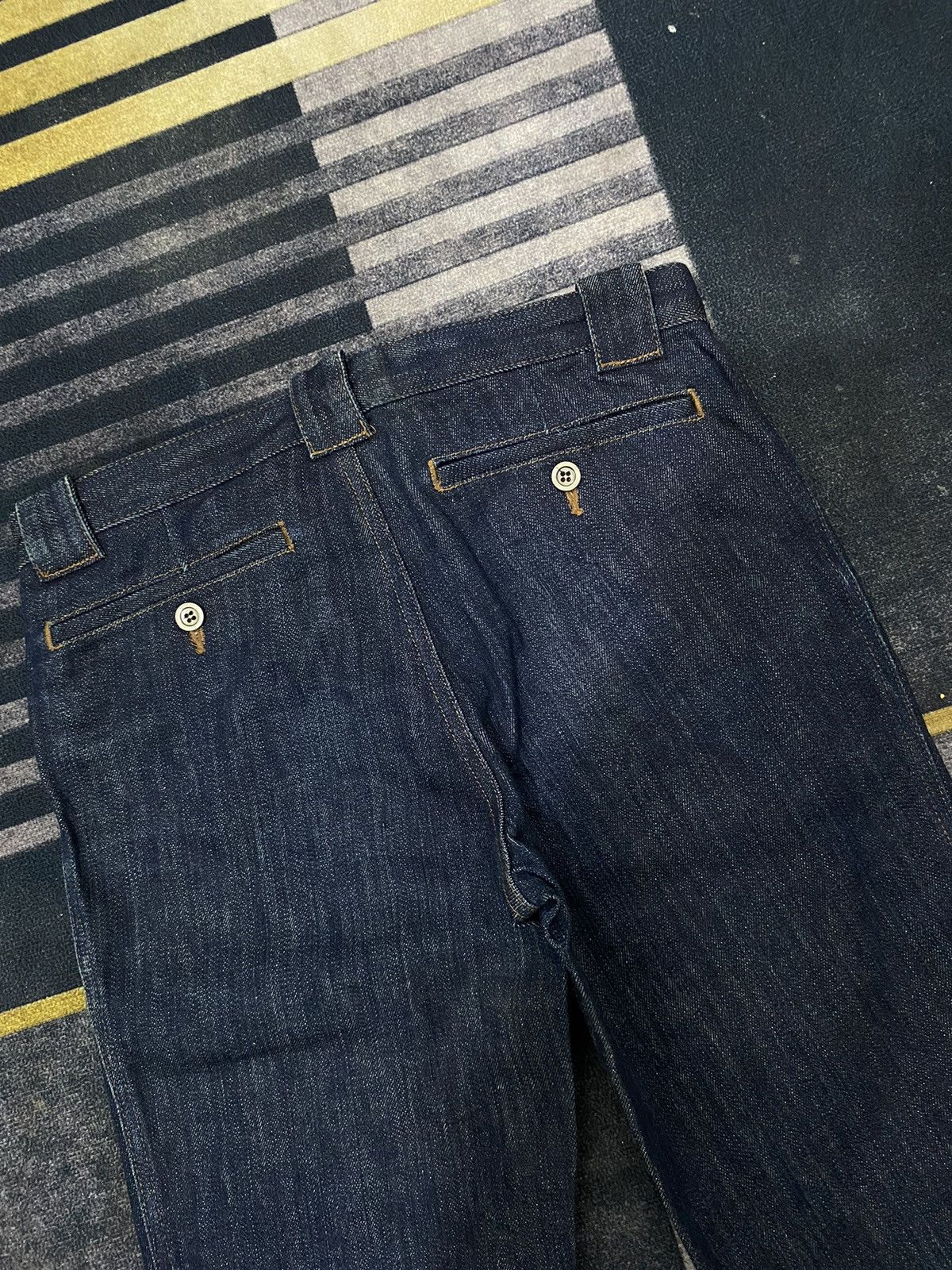 Comme des Garcons Y2k COMME DES GARCONS 2/3 DENIM PANTS Size 30" / US 8 / IT 44 - 4 Thumbnail