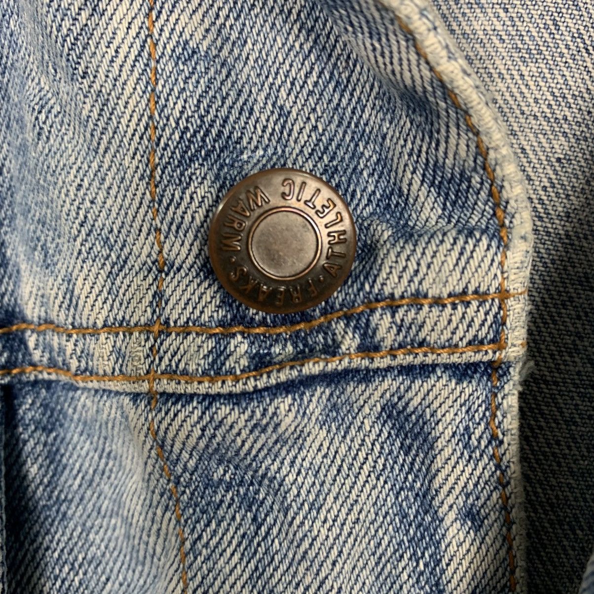 Japanese Brand Japanese Brand Freaks Denim Jacket Size US S / EU 44-46 / 1 - 15 Thumbnail