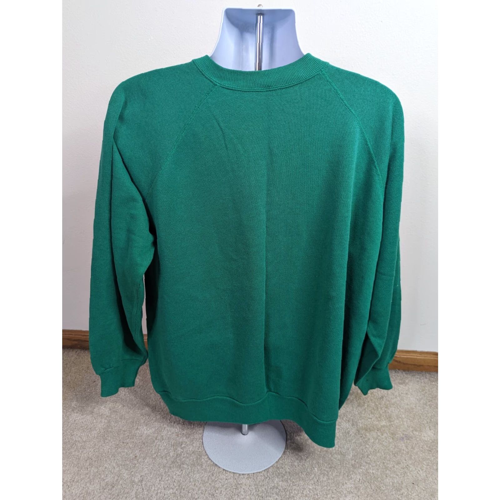 Vintage VINTAGE California Raglan Crewneck Sweatshirt XL Green Men Size US XL / EU 56 / 4 - 3 Thumbnail