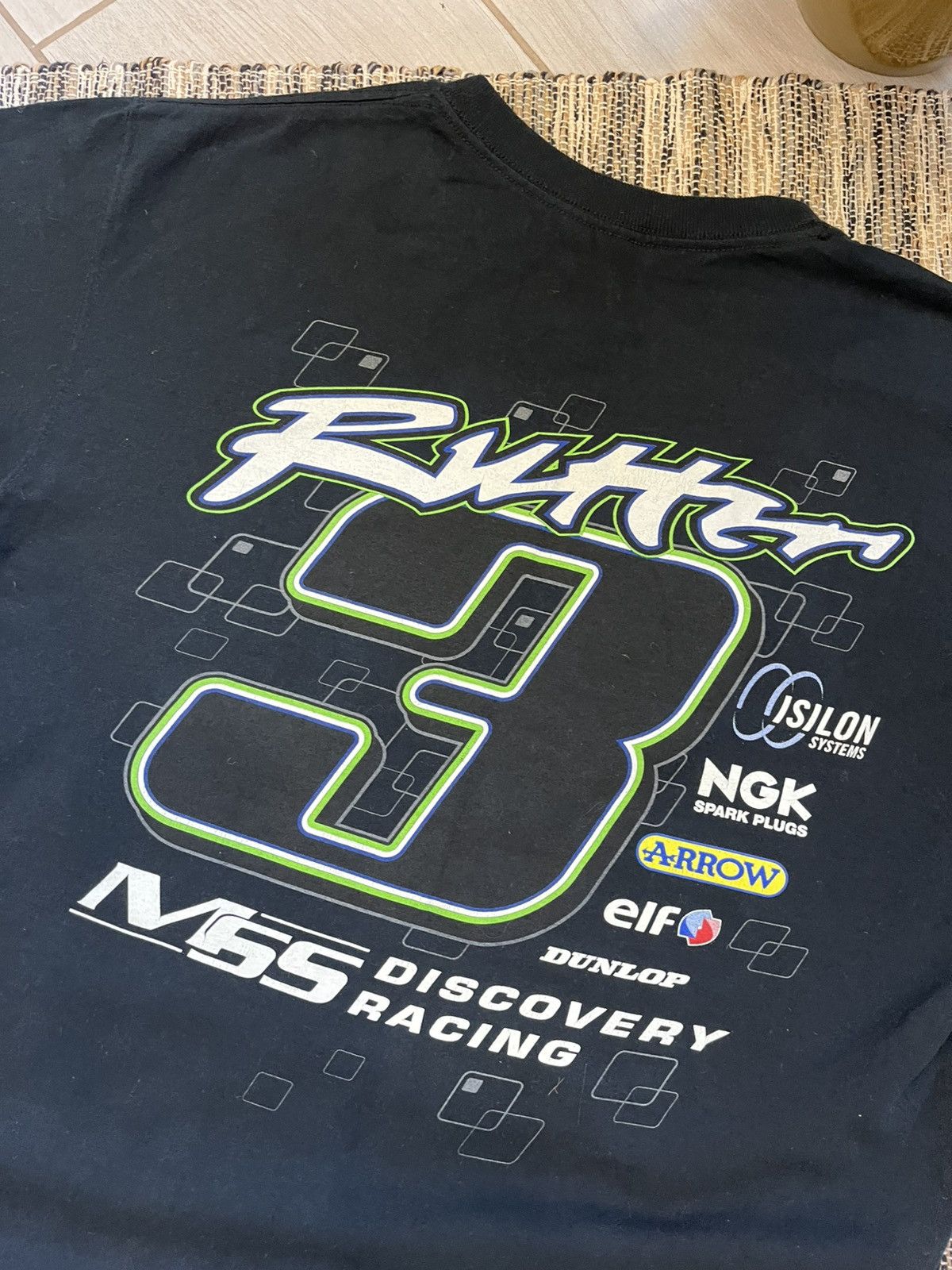 Vintage Vintage Kawasaki Moto Tshirt Y2K racing tee minimalistic Size US L / EU 52-54 / 3 - 13 Thumbnail