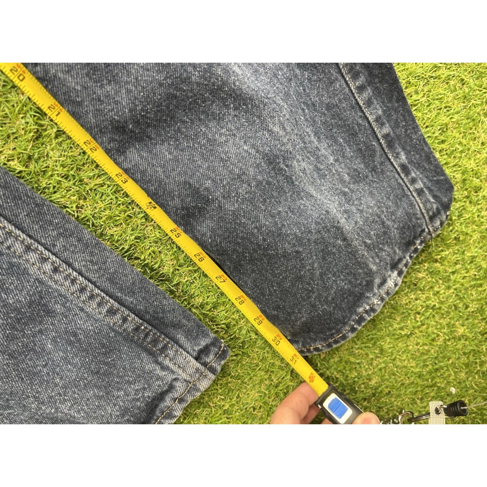 Levi's VINTAGE Levi's Jeans Mens 30x32 Levi's Jeans 30 Jeans Regular Blue USA 80s Mens Leather Tab Straight 5-Pocket Comfort Dylan? Size US 30 / EU 46 - 5 Thumbnail