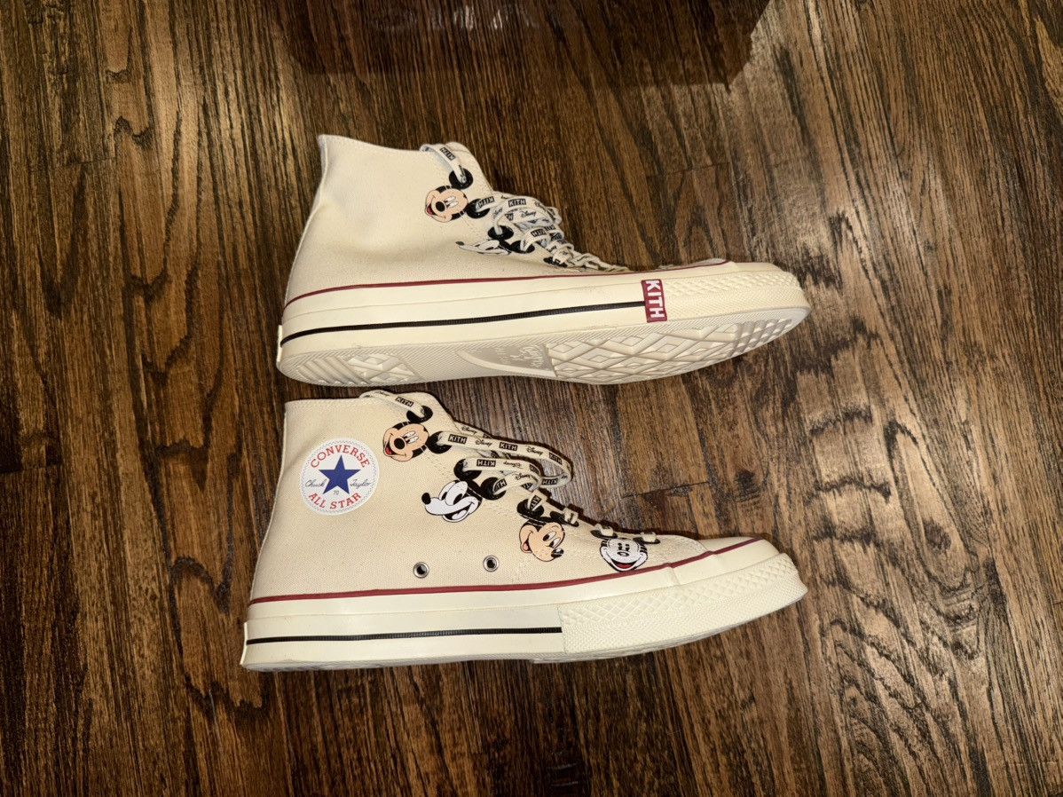 Converse × Disney × Kith Kith X Disney Mickey Mouse Converse 70 High Top Size 10.5 Size US 10.5 / EU 43-44 - 3 Thumbnail
