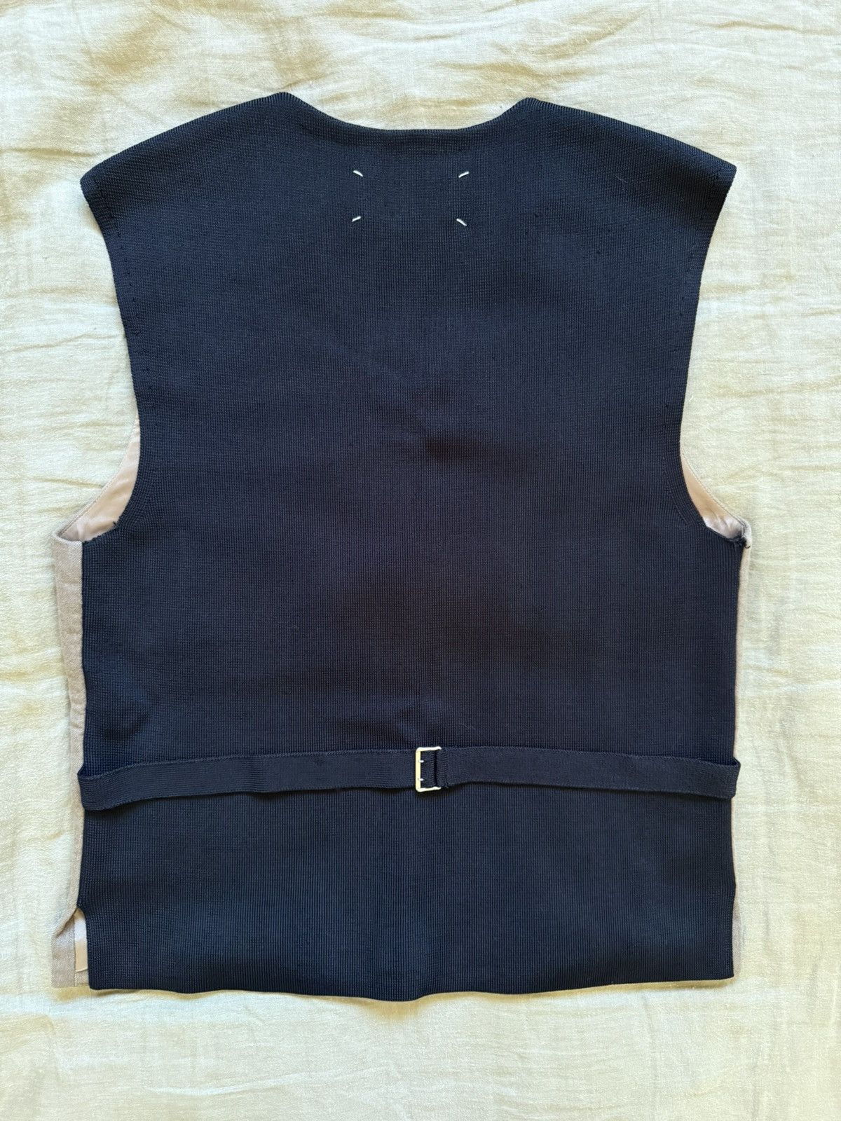 Maison Margiela Dual Colour Wool Vest Size US S / EU 44-46 / 1 - 2 Thumbnail