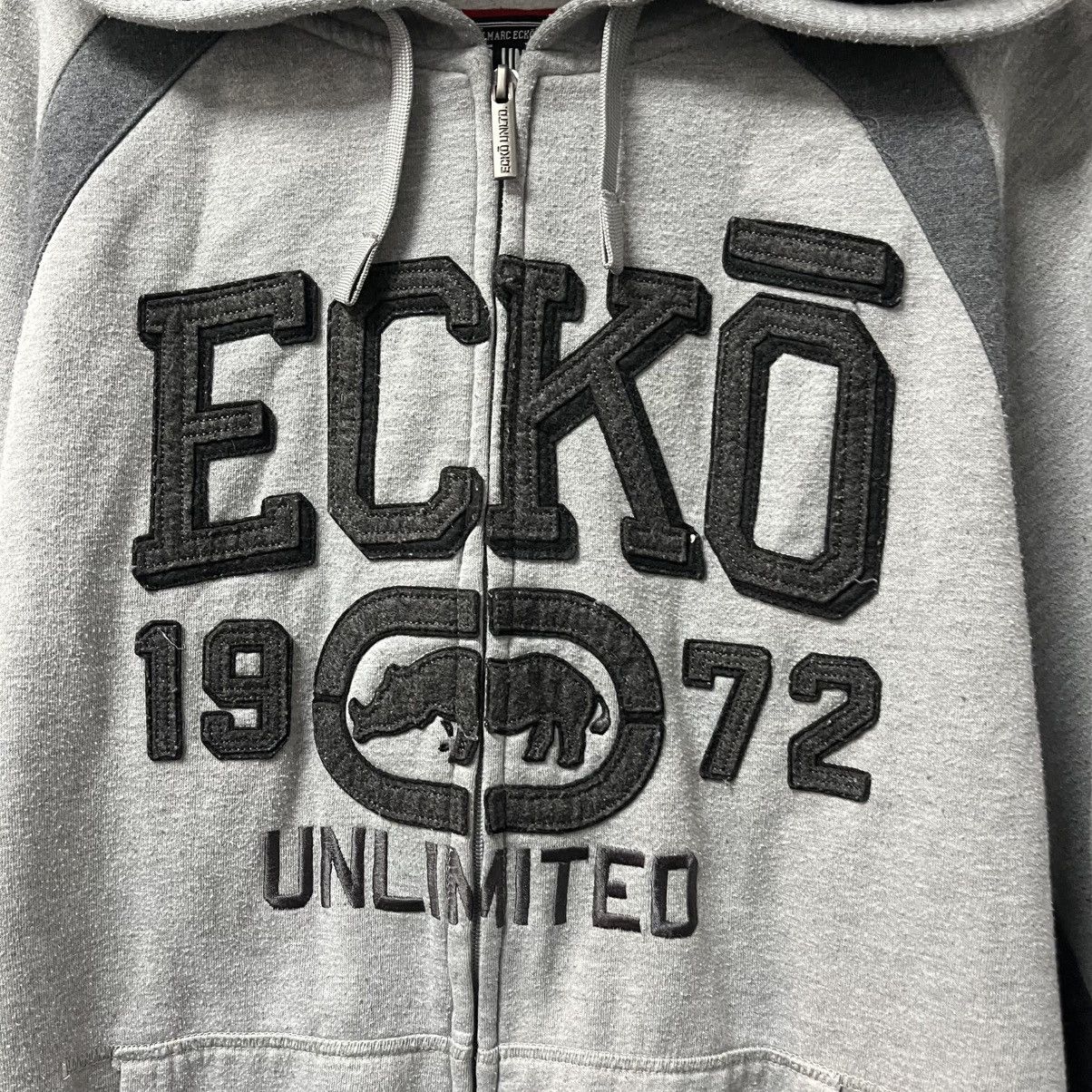 Ecko Unltd. Ecko unltd Zip Hoodie Big Logo Sweatshirt Size US XL / EU 56 / 4 - 5 Thumbnail