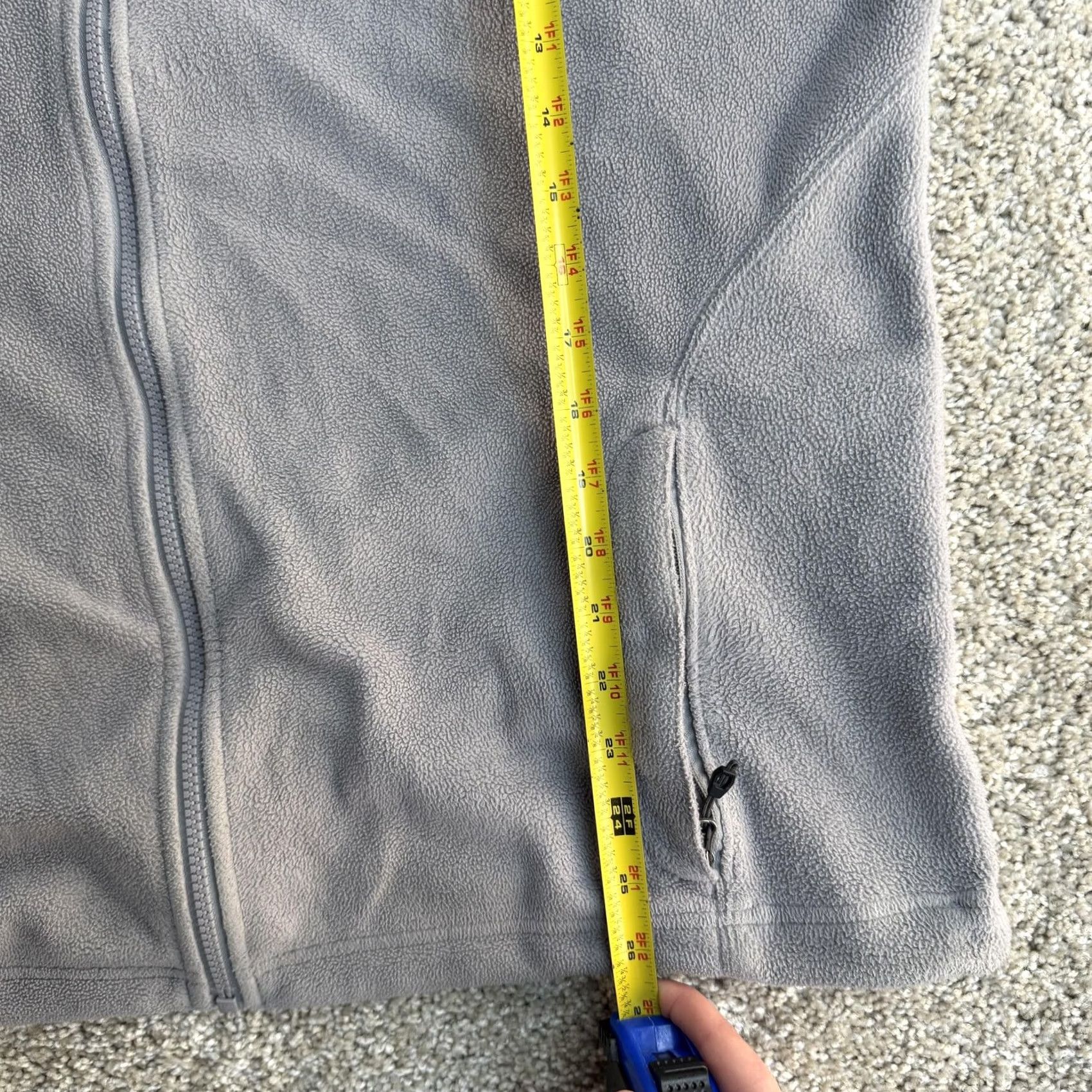Vintage Columbia Jacket Mens Large Gray Fleece Full Zip Interchange Liner Outdoor Hiking Size US L / EU 52-54 / 3 - 7 Thumbnail