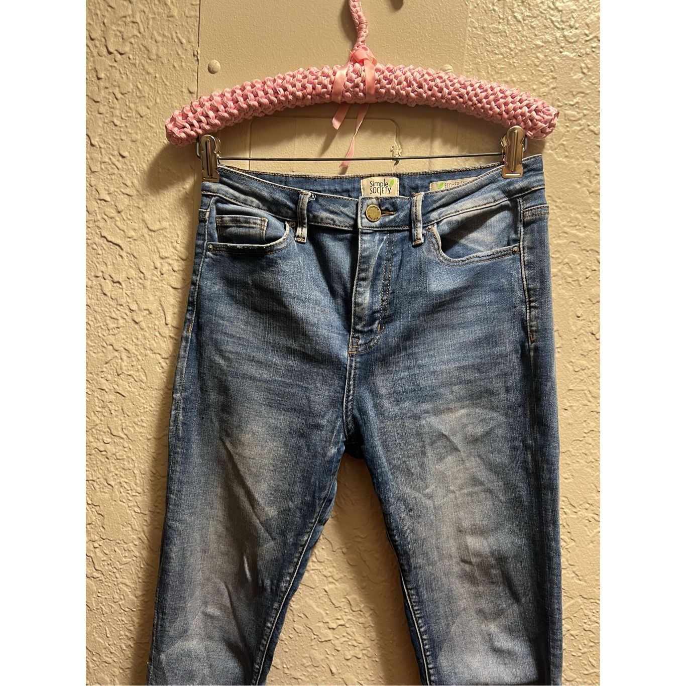 Other Simple Society Eco-Friendly Blue Jeans Skinny Leg Woman’s Si Size 28" / US 6 / IT 42 - 4 Thumbnail
