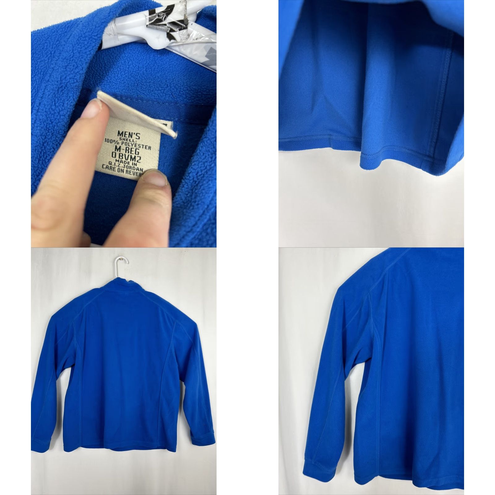 Vintage LL Bean Polar Fleece Pullover Quarter Zip Sweatshirt Men’s Medium Blue 0 BVM2 Size US M / EU 48-50 / 2 - 8 Thumbnail