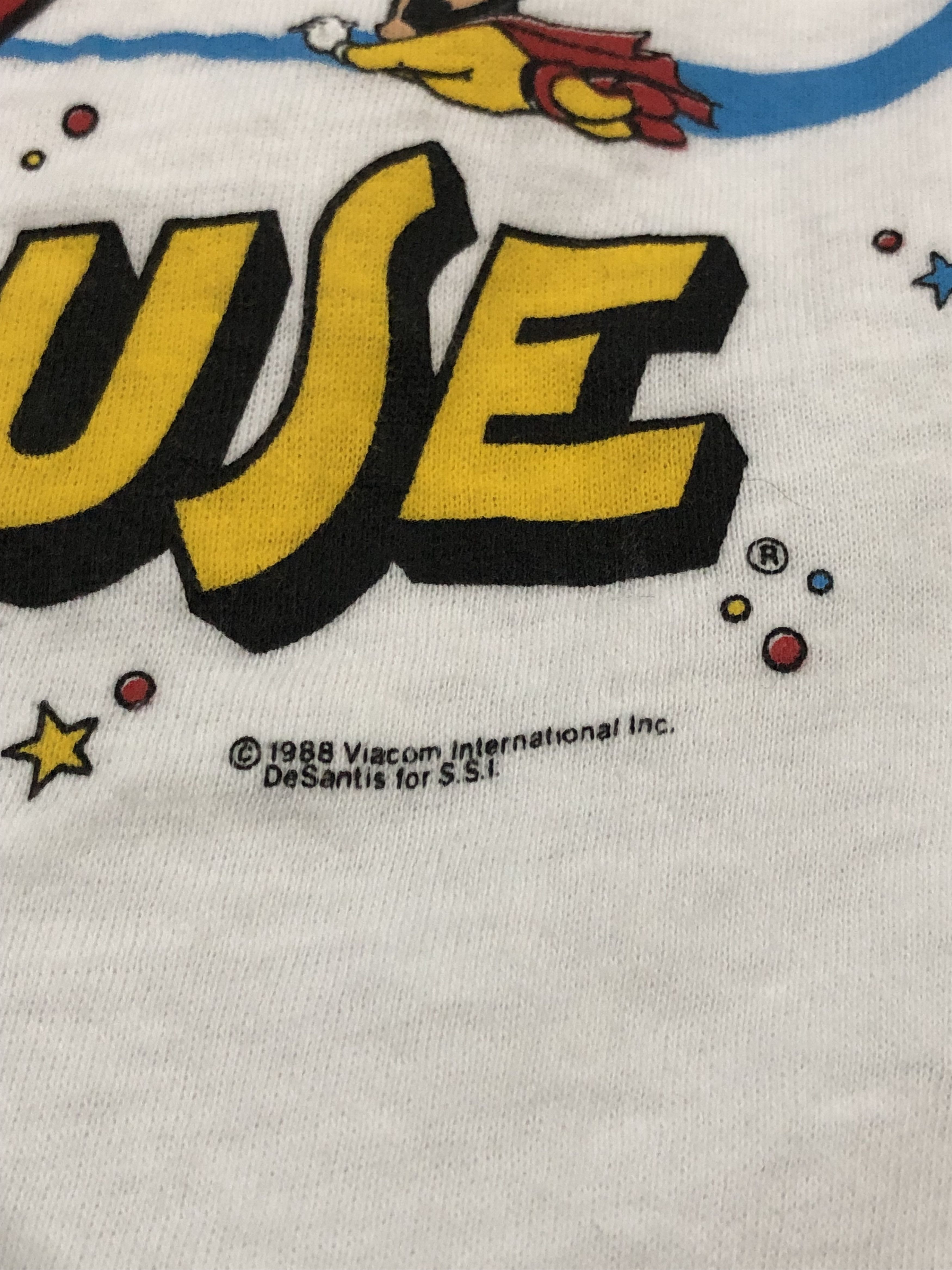 Cartoon Network × Vintage Rare Vintage The New Adventures of Mighty Mouse Tshirt Size US XL / EU 56 / 4 - 5 Thumbnail