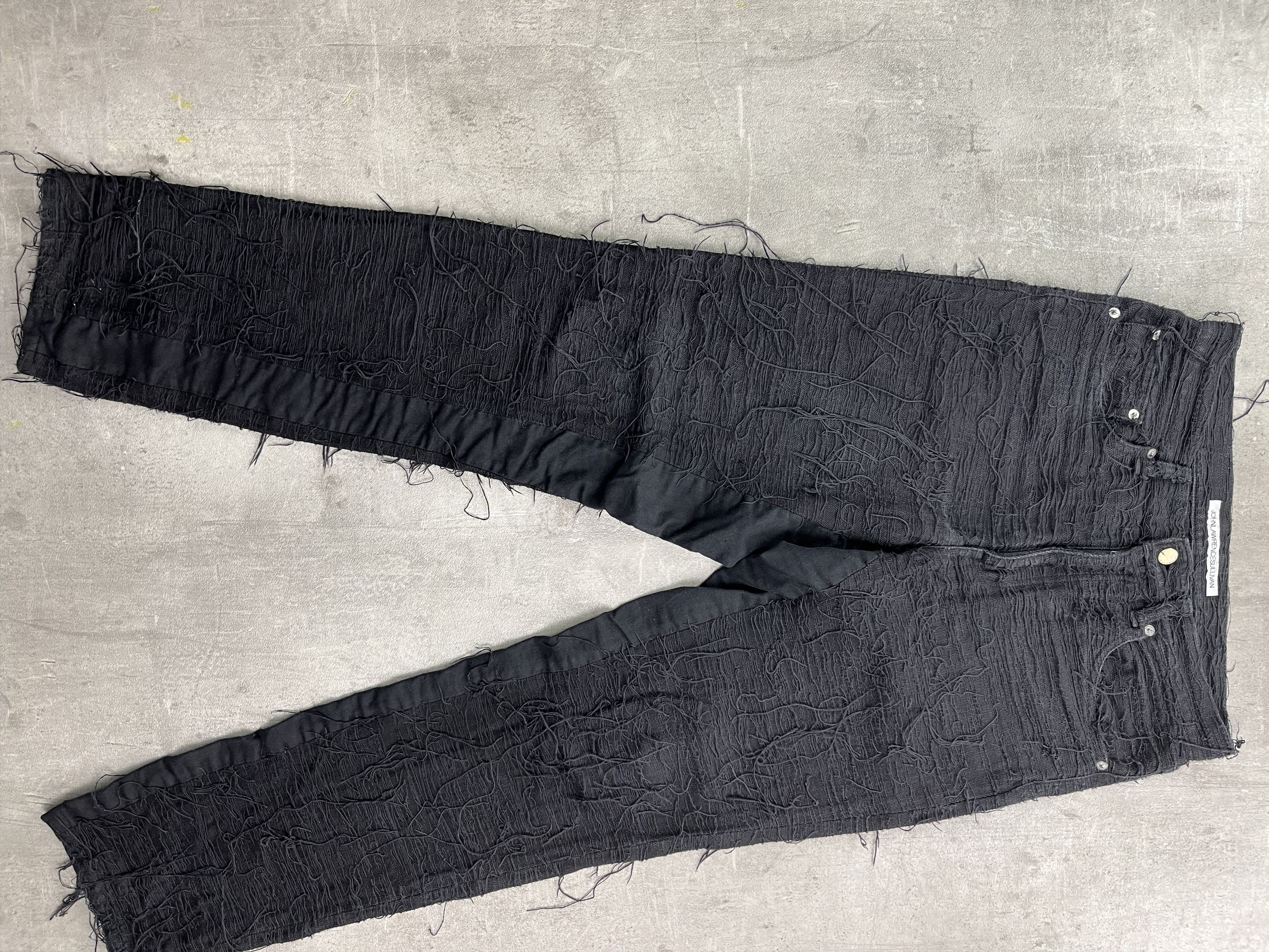 JOHN LAWRENCE SULLIVAN JOHN LAWRENCE SULLIVAN Distressed Egyptian Mummy Pants Size US 31 - 7 Thumbnail