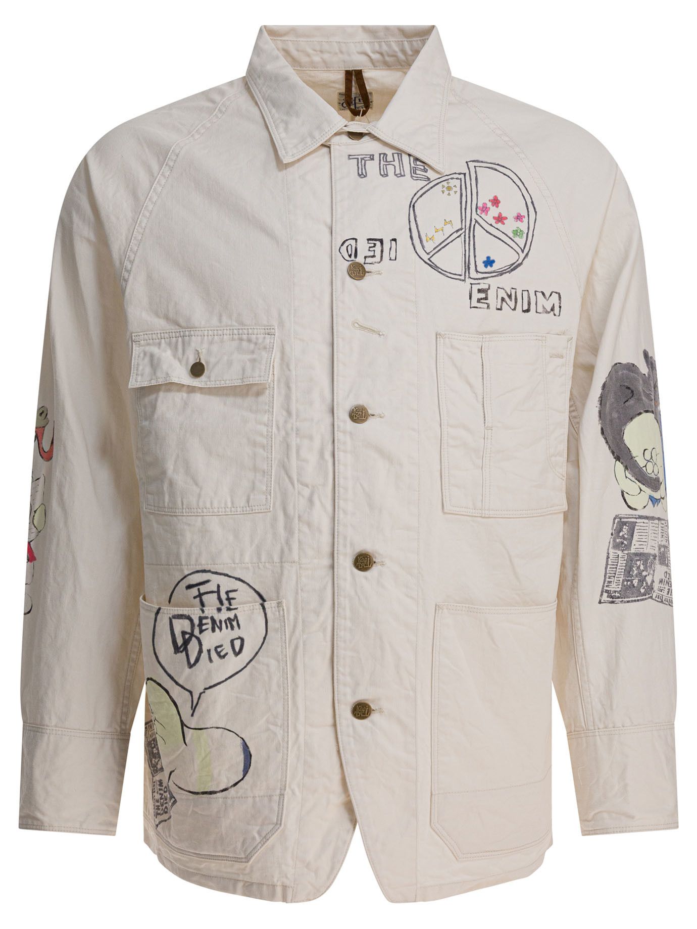 Kapital Kapital Memorial Paint Overshirt Jacket tag size 5 Men - USA Duties Paid Size US XXL / EU 58 / 5 - 1 Thumbnail