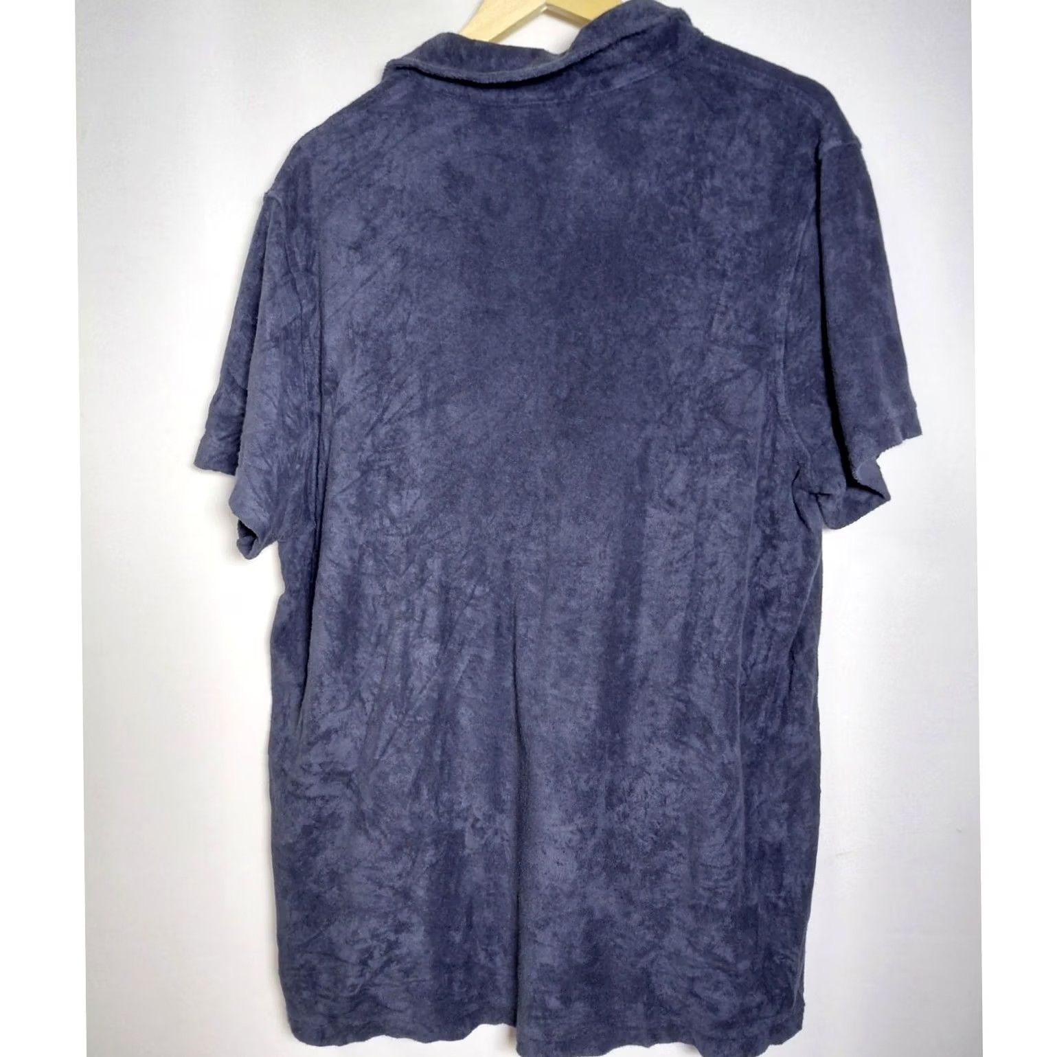 Brooks Brothers Brooks Brothers Shirt Mens XL Blue Cotton Polo Solid Size Size US XL / EU 56 / 4 - 2 Thumbnail