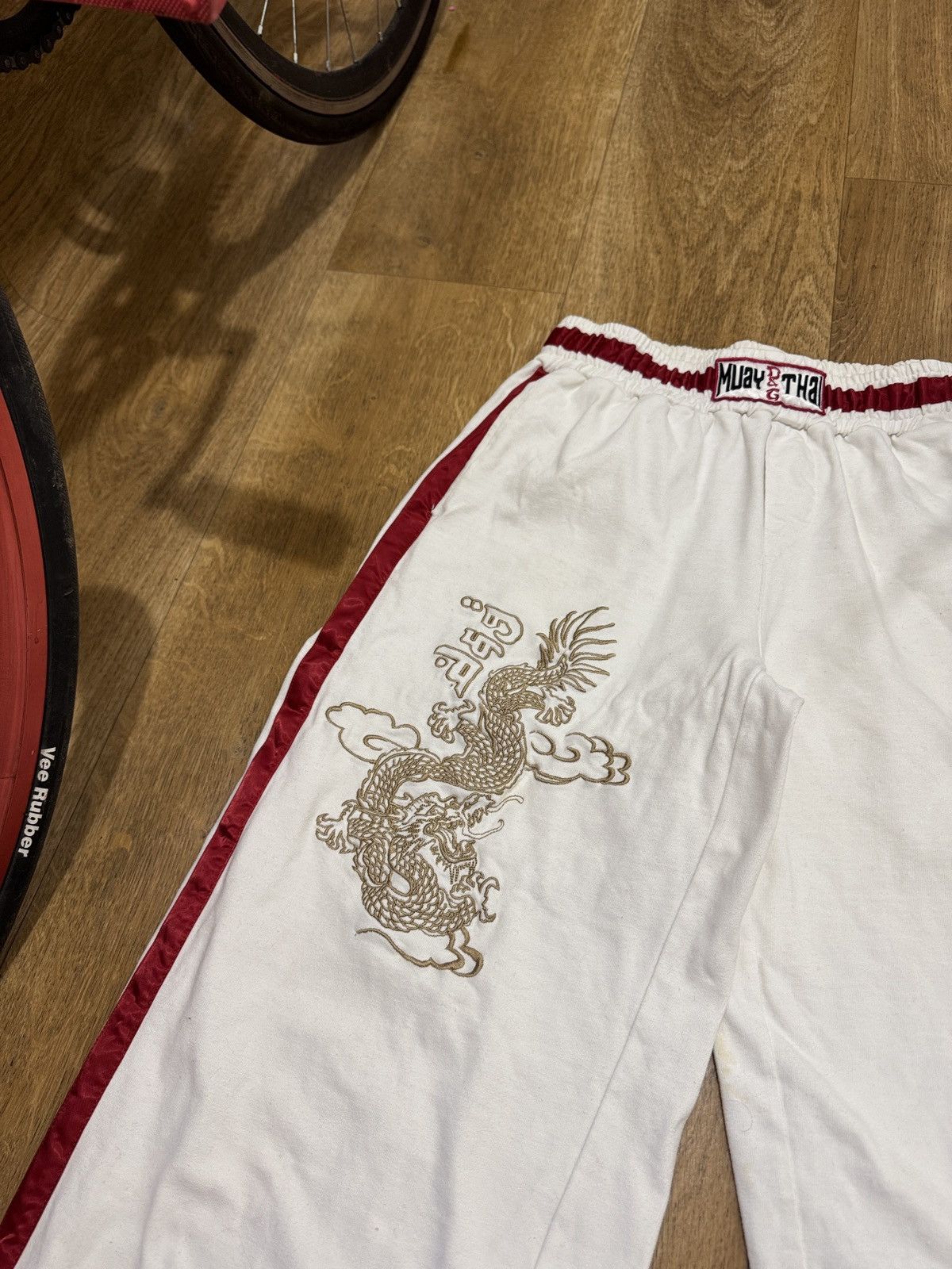 Dolce & Gabbana VINTAGE DOLCE&GABBANA MUAYTHAI 2000s PANTS Size 26" / US 2 / IT 38 - 4 Thumbnail