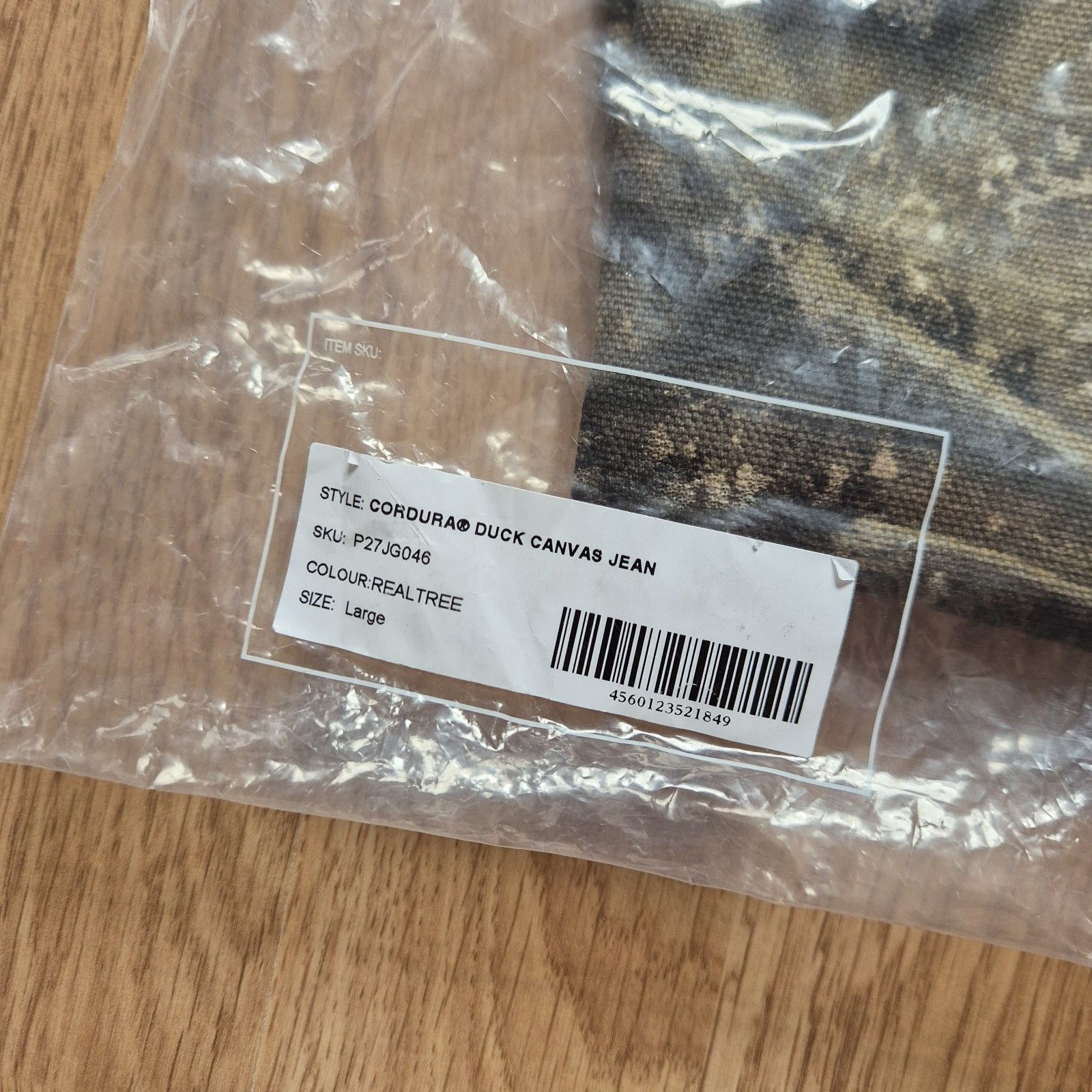 Palace Palace Cordura Duck Canvas Jean Real Tree Camo New FW24 Size US 34 / EU 50 - 7 Thumbnail